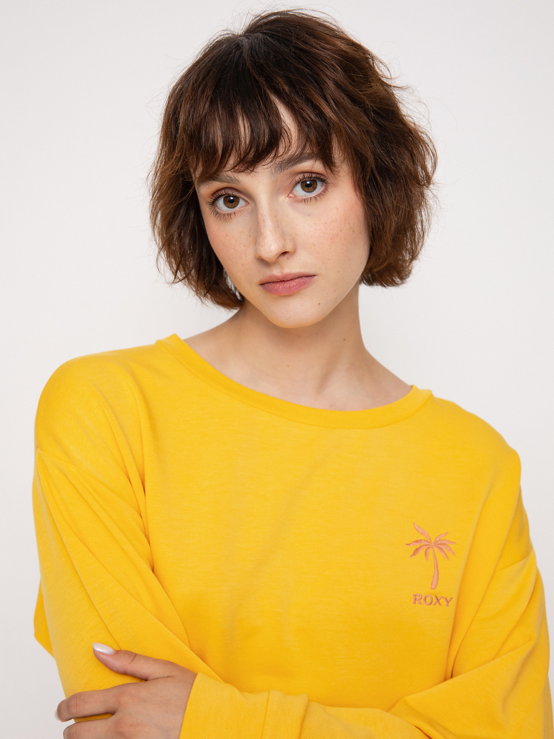 Roxy Surfing By Moonlight D Pulóver Wmn (yolk yellow)