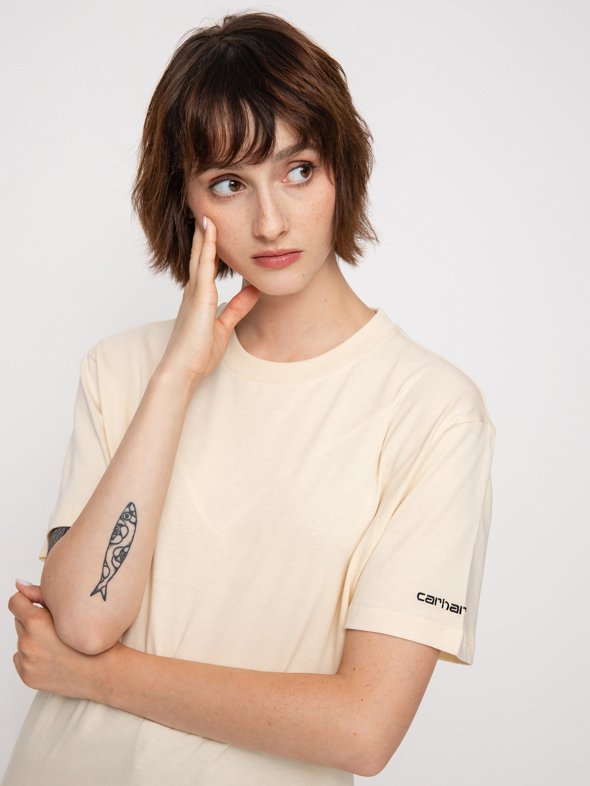 Carhartt WIP Ontario póló Wmn (calico/black)