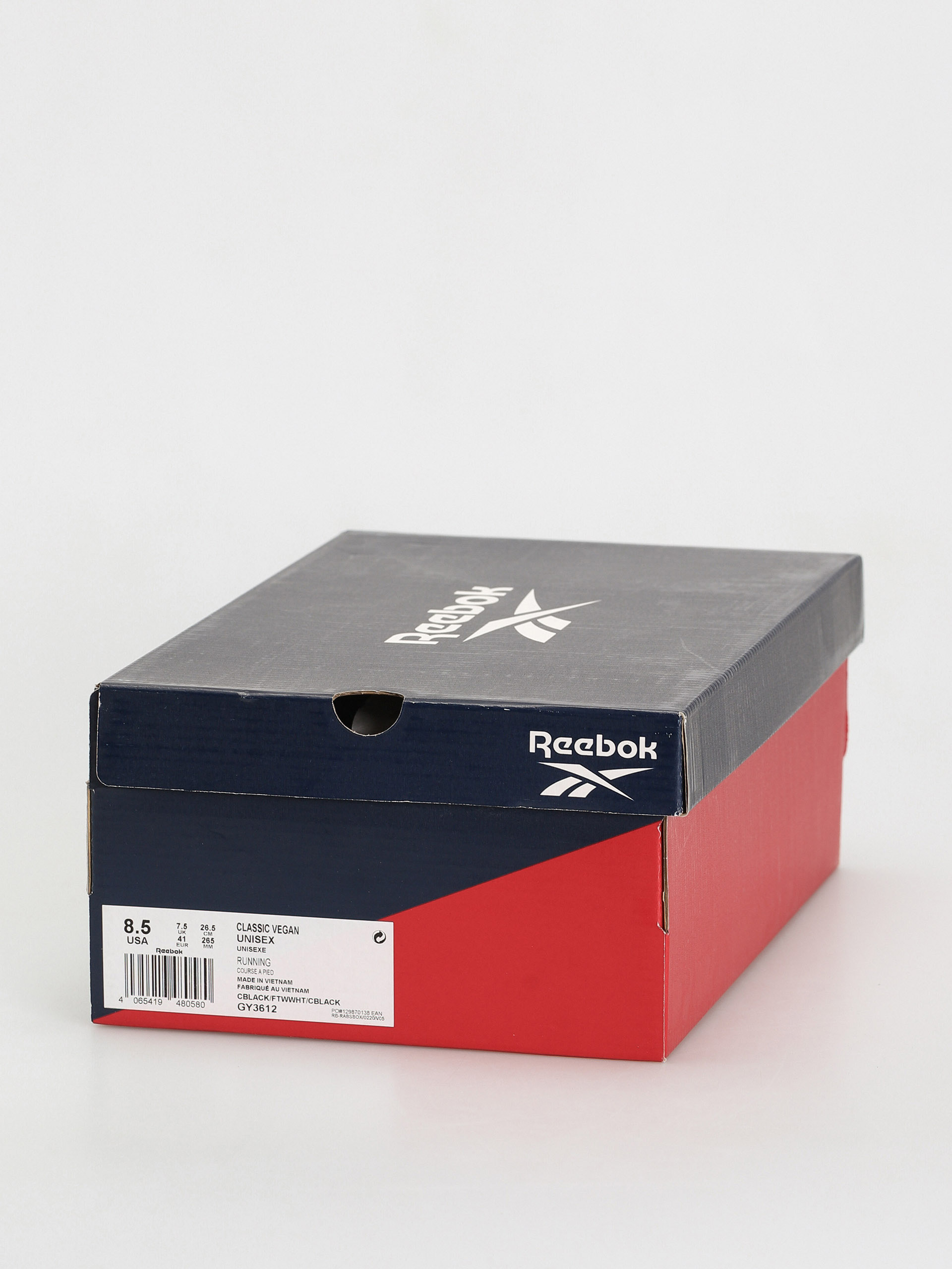 Reebok Classic Vegan Cipők (cblack/ftwwht/cblack)