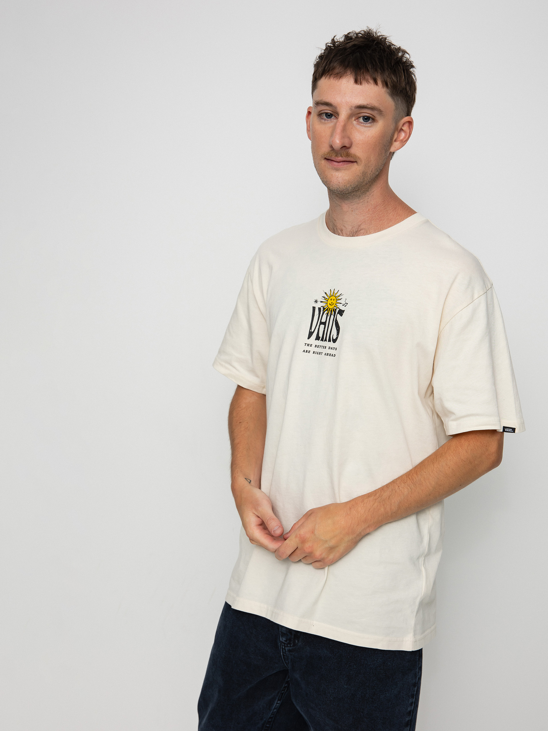 Vans Original Mindset póló (antique white)