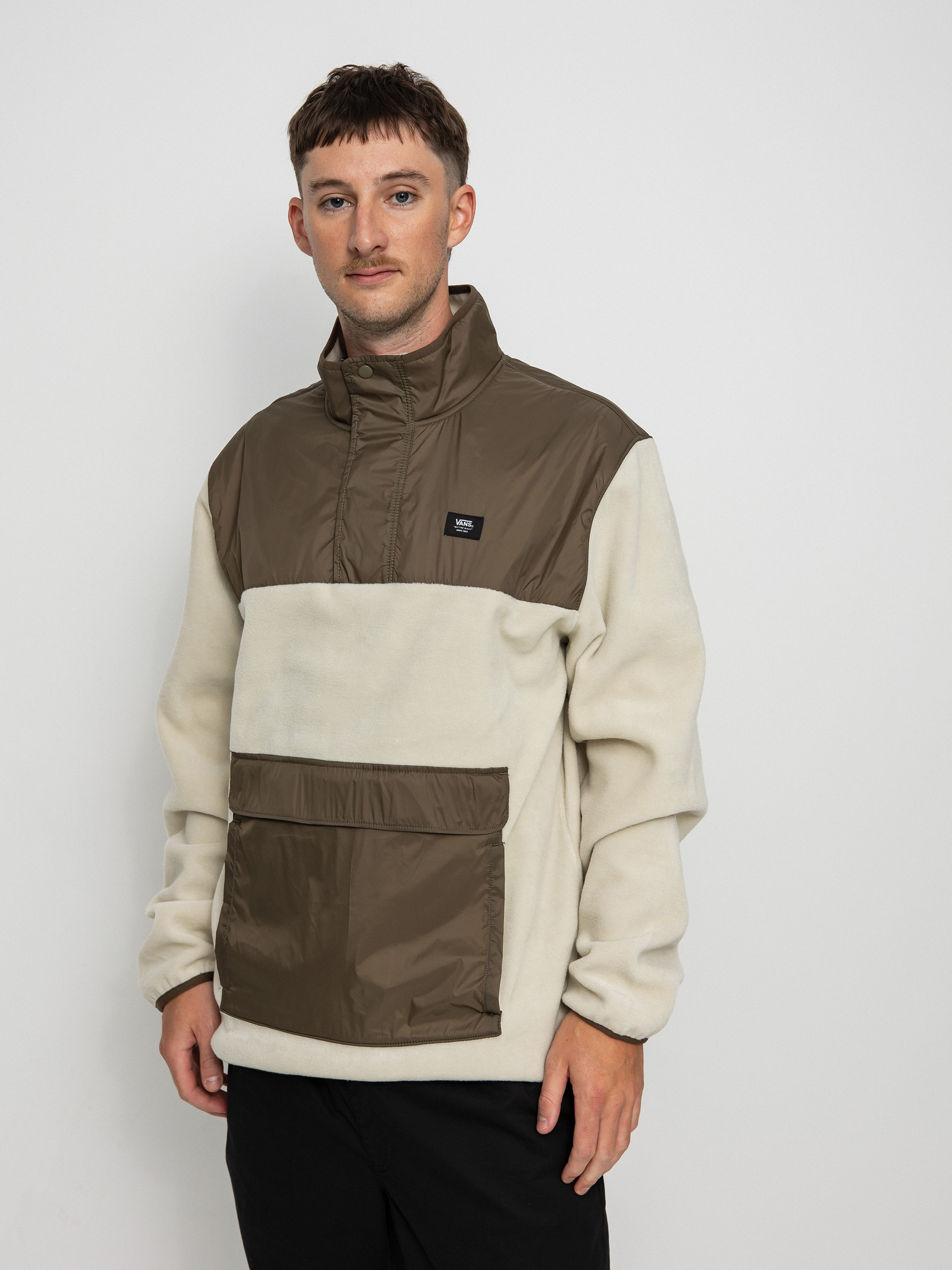 Férfi Vans Mammoth Kapucnis pulóver (oatmeal/canteen)