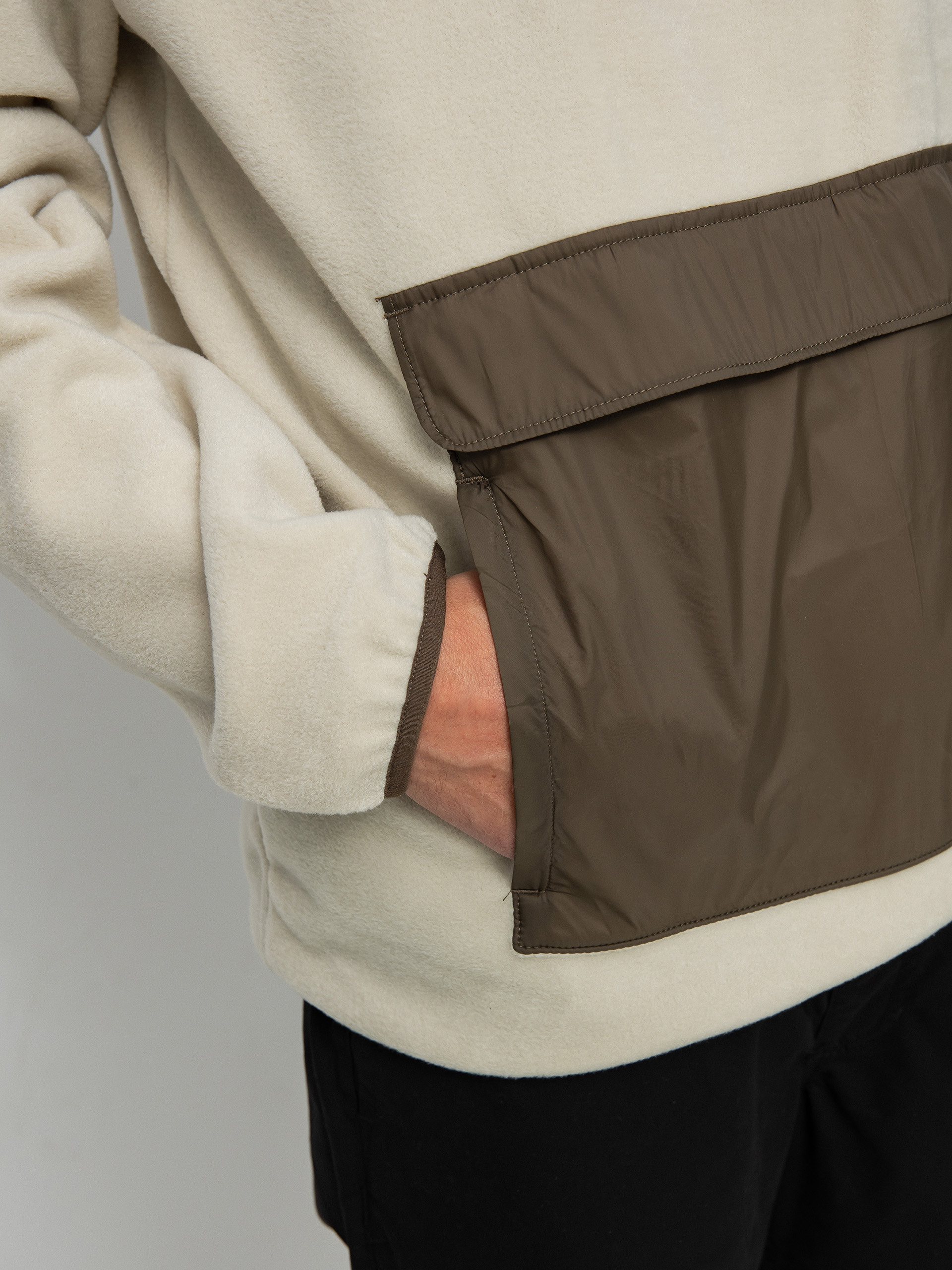 Férfi Vans Mammoth Kapucnis pulóver (oatmeal/canteen)