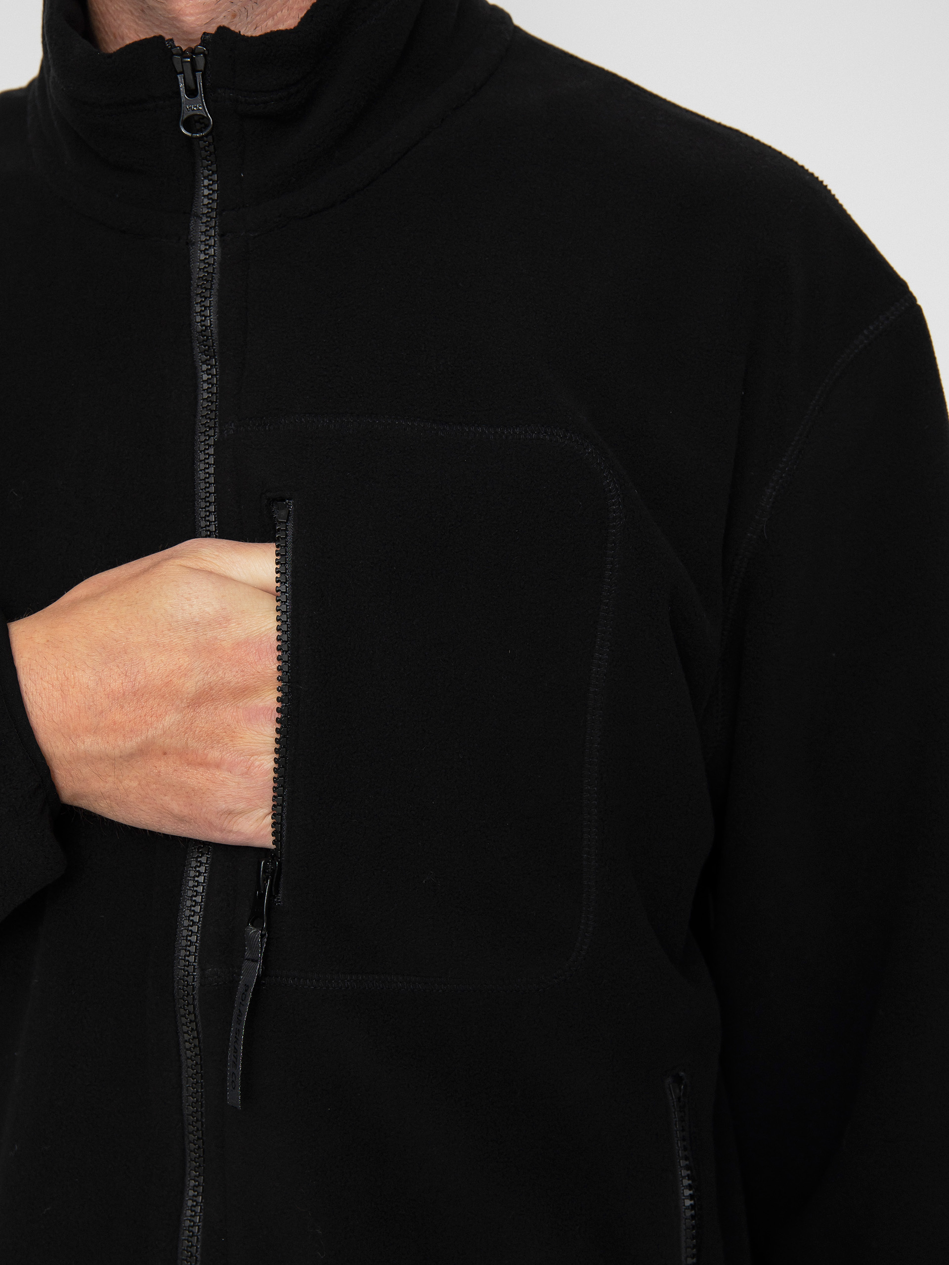 Polar Skate Basic Fleece Dzseki (black)