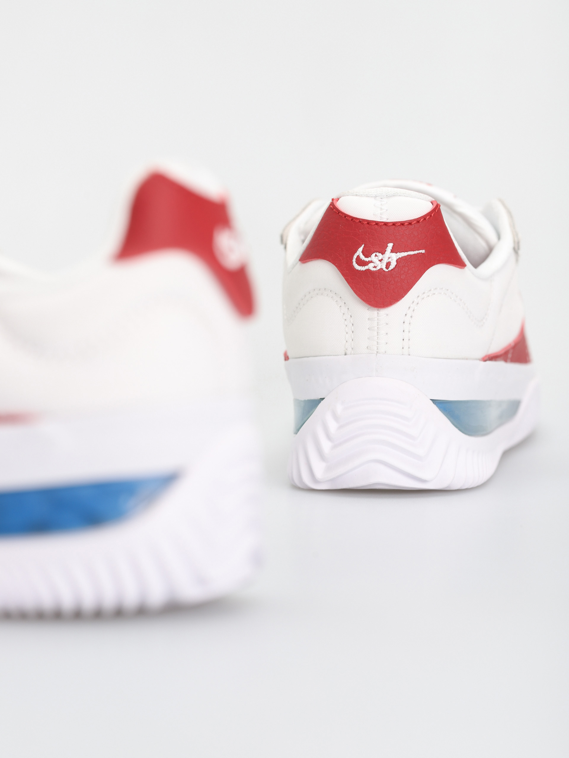 Nike SB BRSB Eco Cipők (white/varsity red varsity royal white)