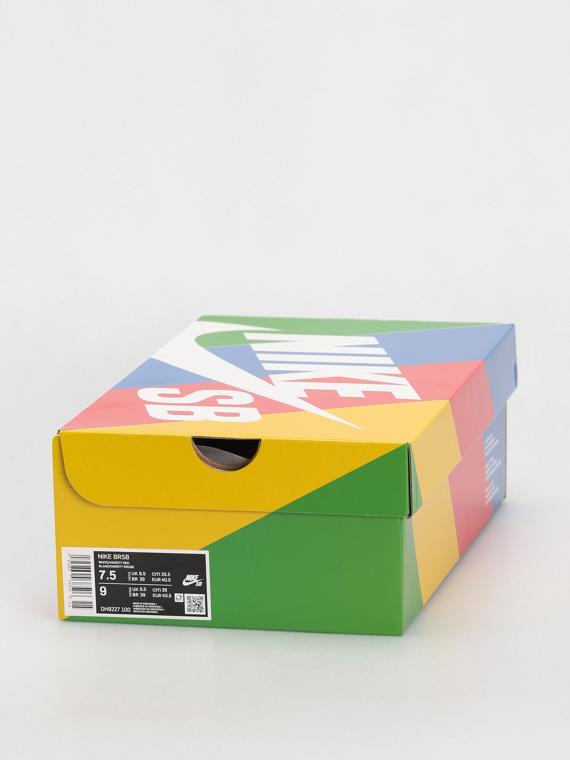 Nike SB BRSB Eco Cipők (white/varsity red varsity royal white)