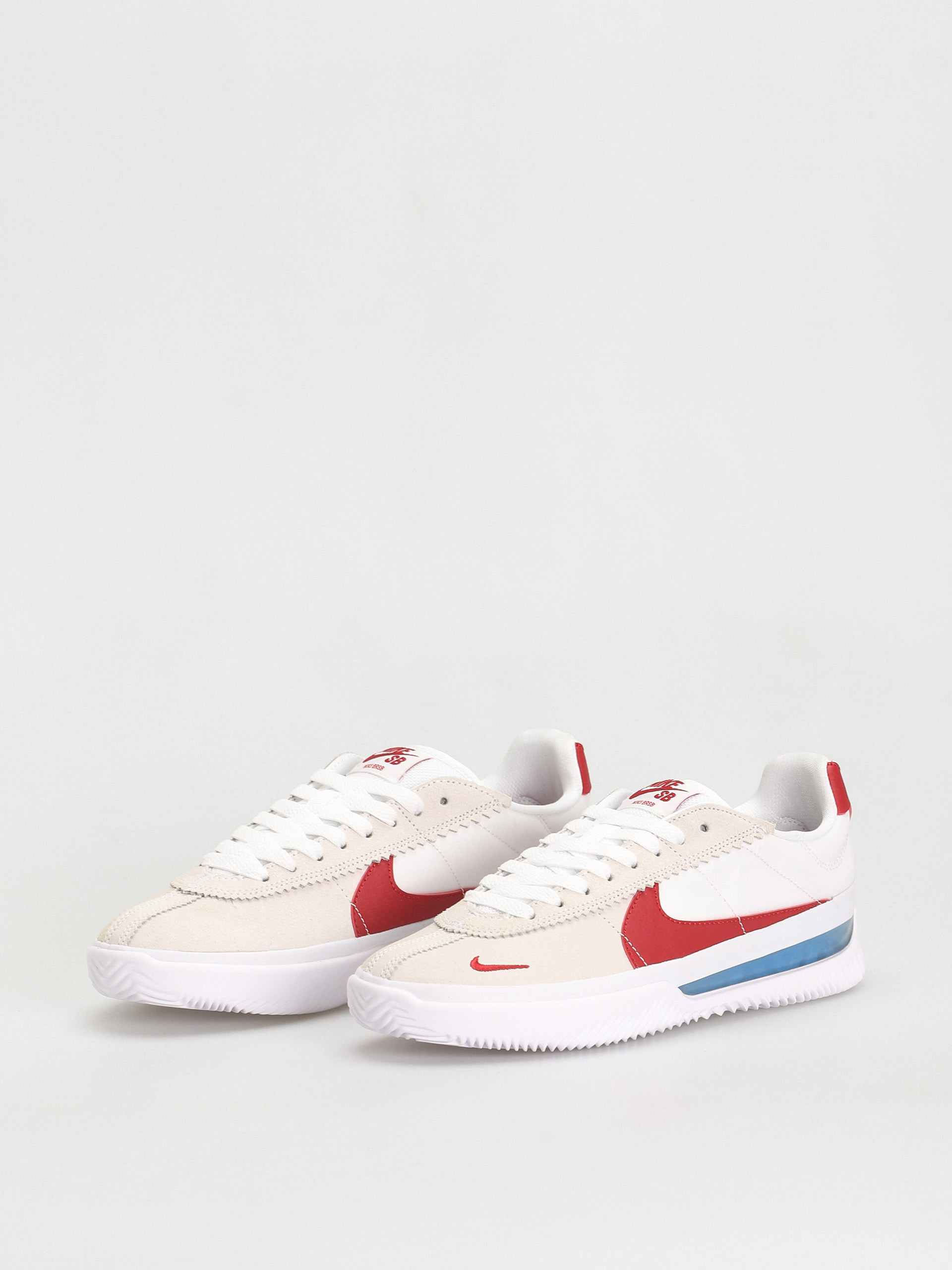 Nike SB BRSB Eco Cipők (white/varsity red varsity royal white)