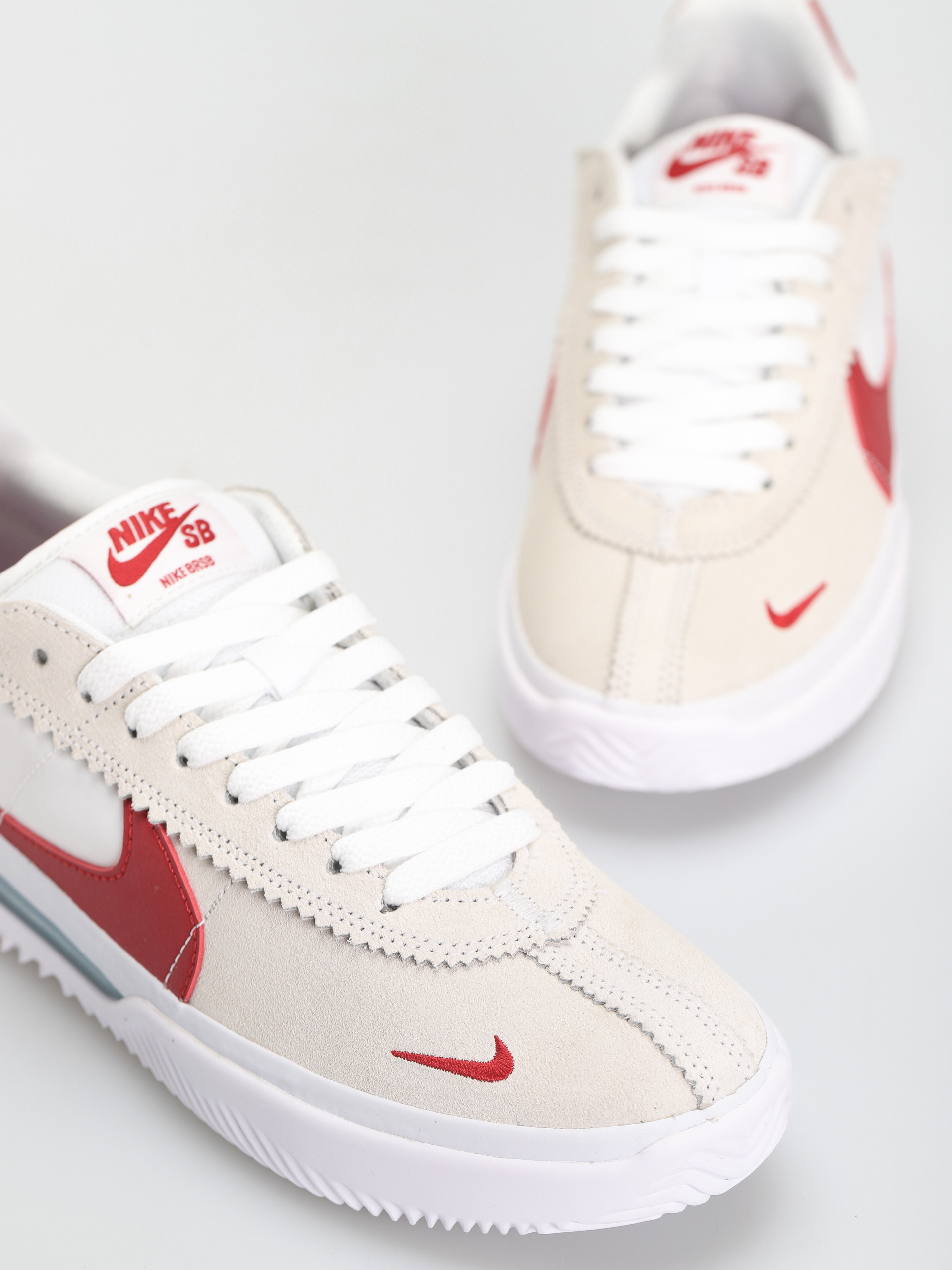 Nike SB BRSB Eco Cipők (white/varsity red varsity royal white)