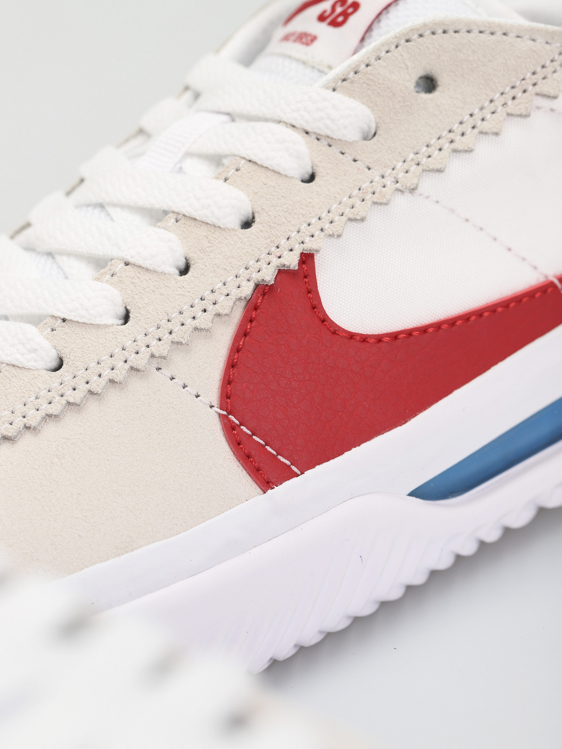 Nike SB BRSB Eco Cipők (white/varsity red varsity royal white)