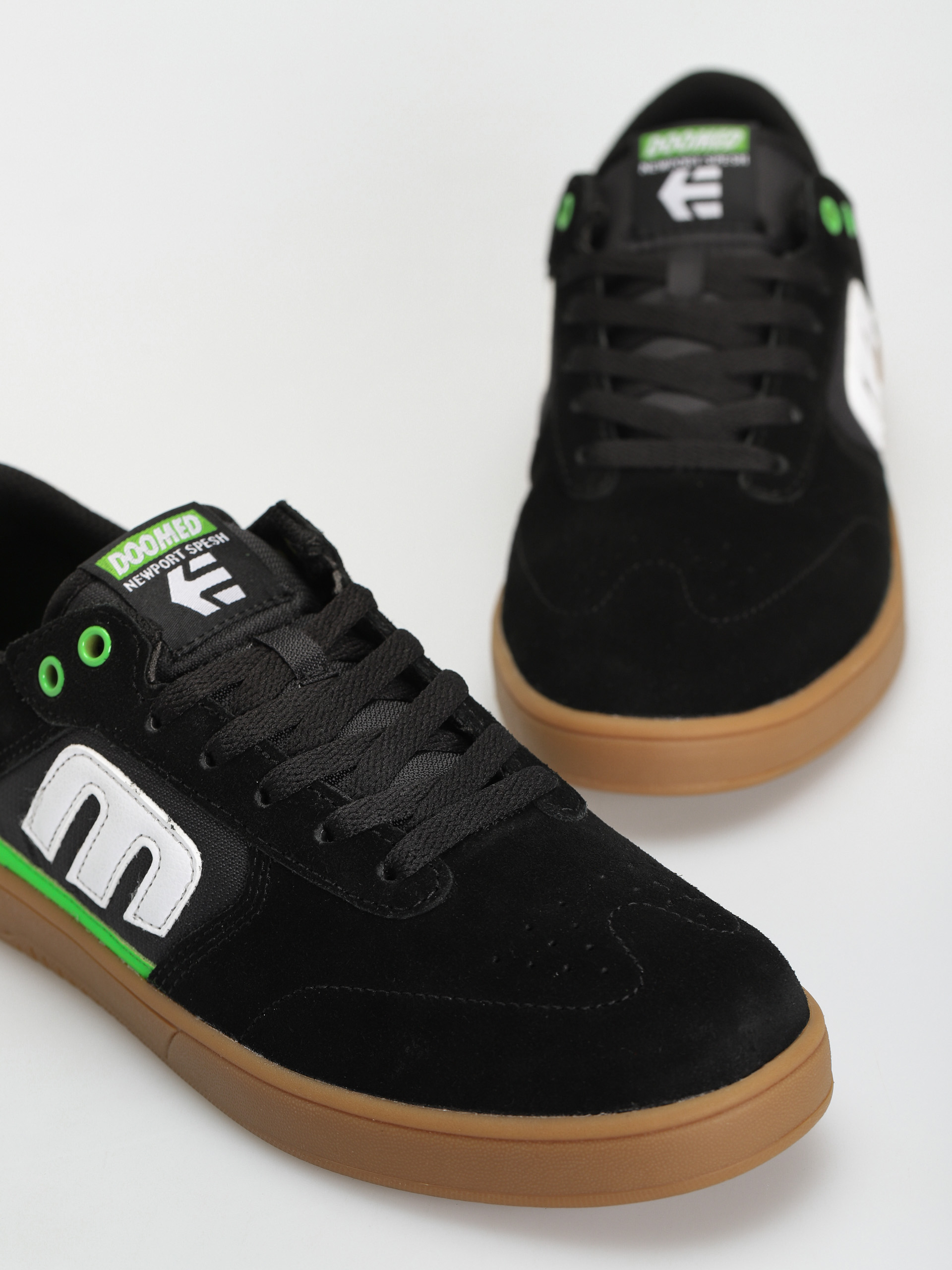 Etnies Windrow X Doomed Cipők (black/green/gum)