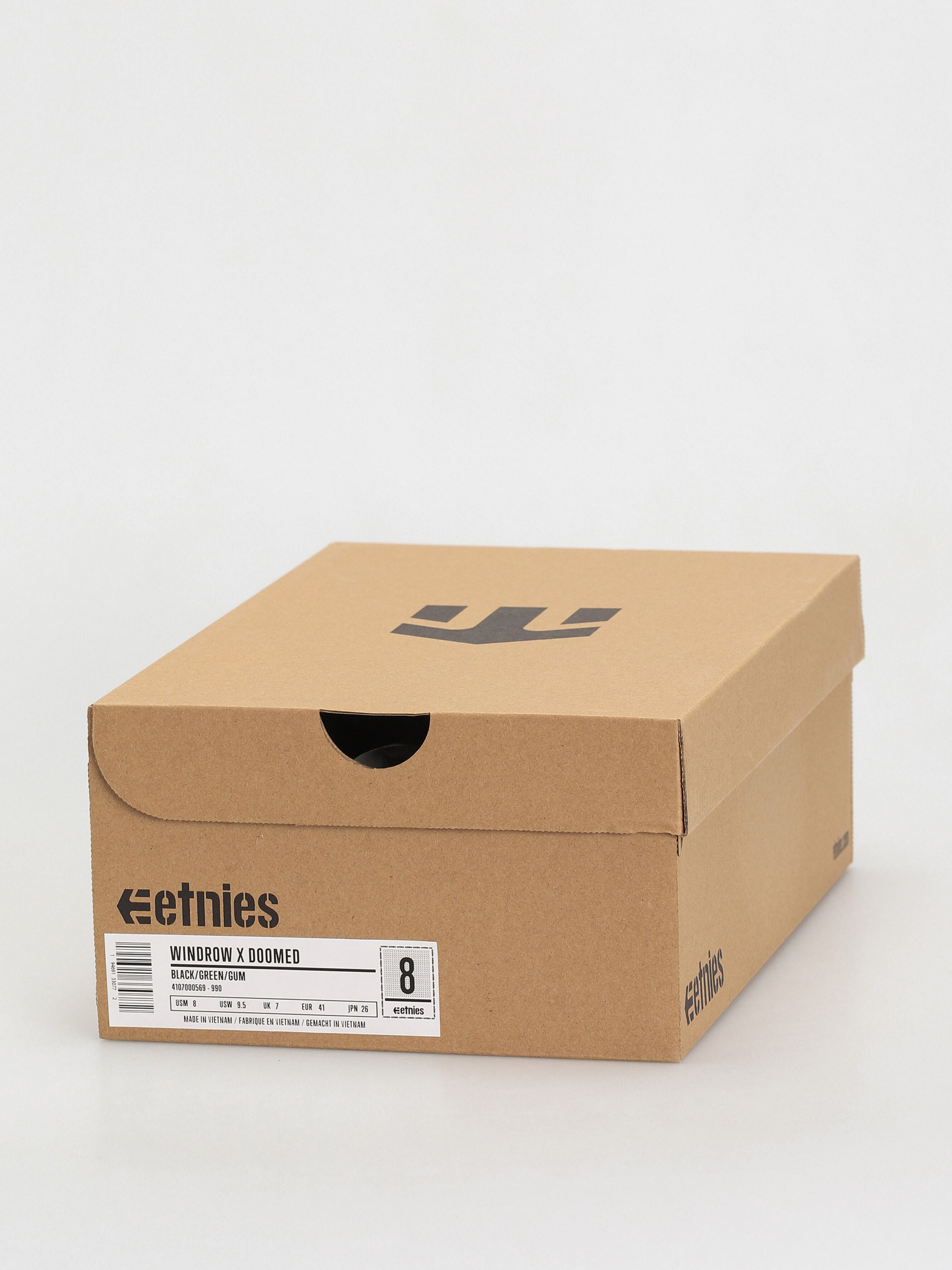 Etnies Windrow X Doomed Cipők (black/green/gum)