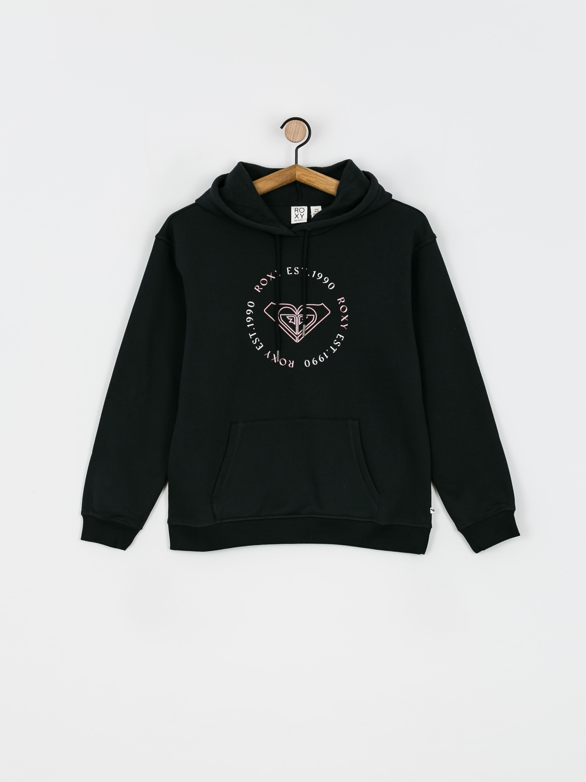 Roxy Surf Stoked Hoodie Brushed A Pulóver Wmn (anthracite)