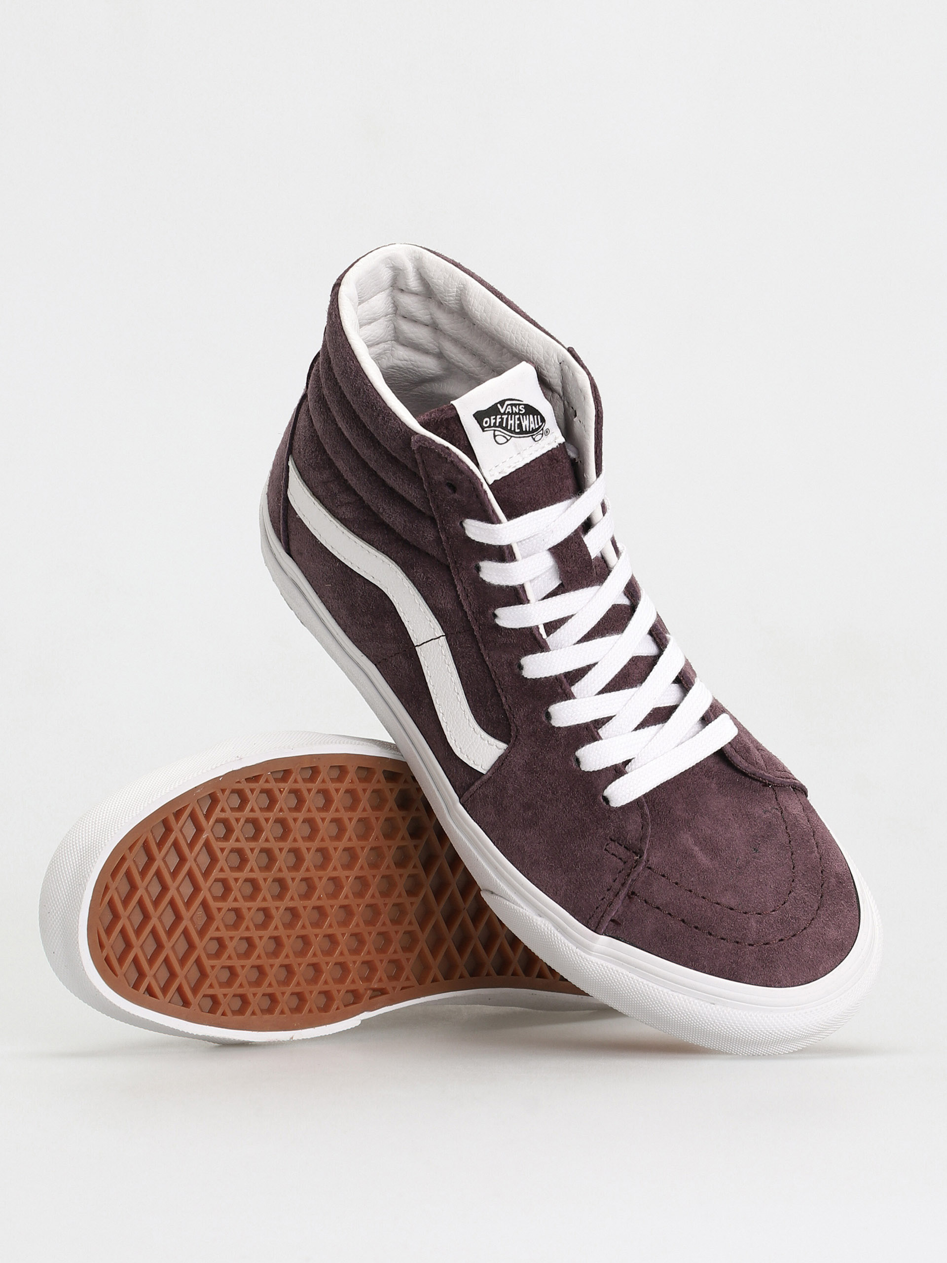 Vans Sk8 Hi Cipők (pig suede wine tasting)