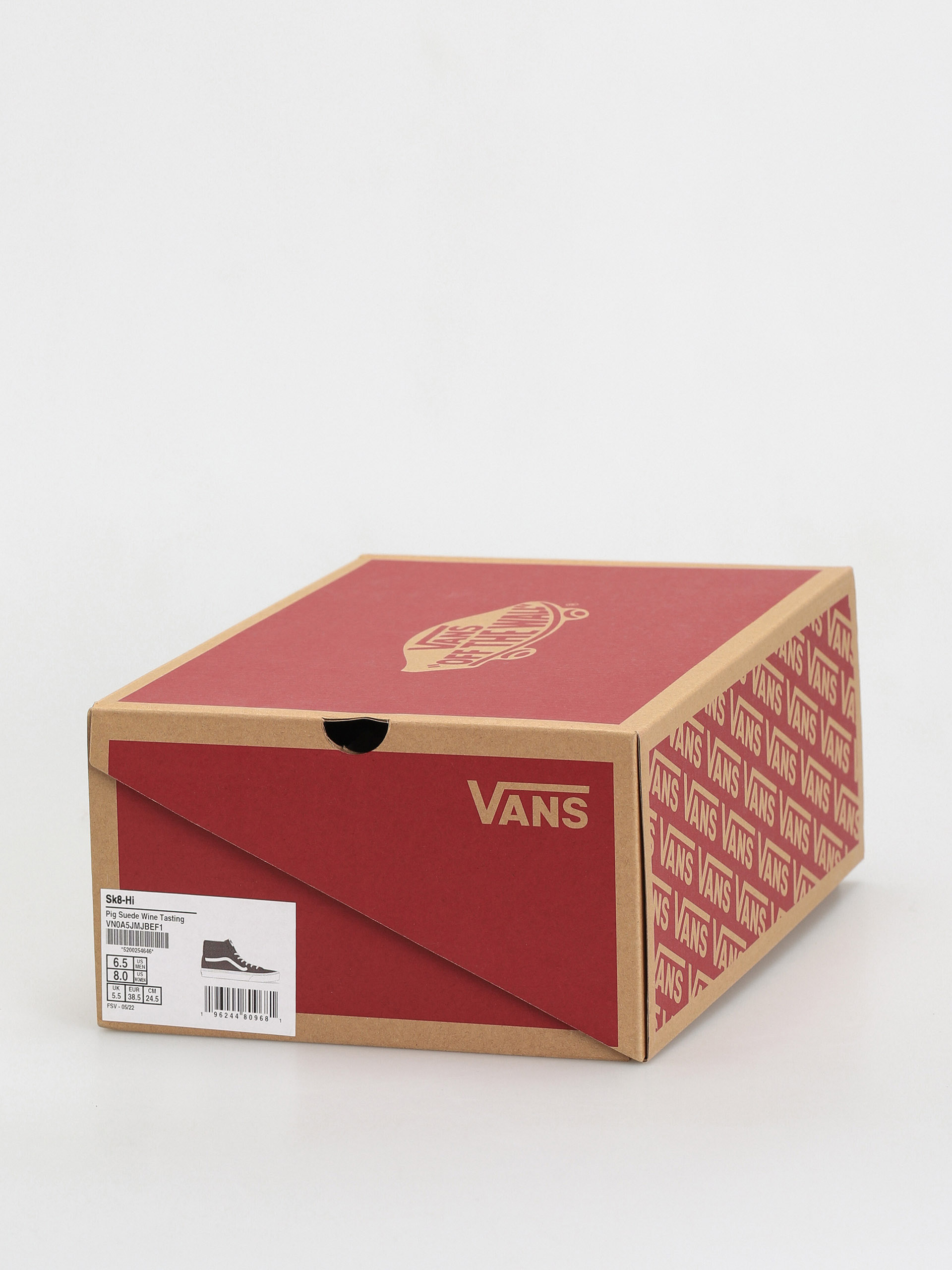 Vans Sk8 Hi Cipők (pig suede wine tasting)
