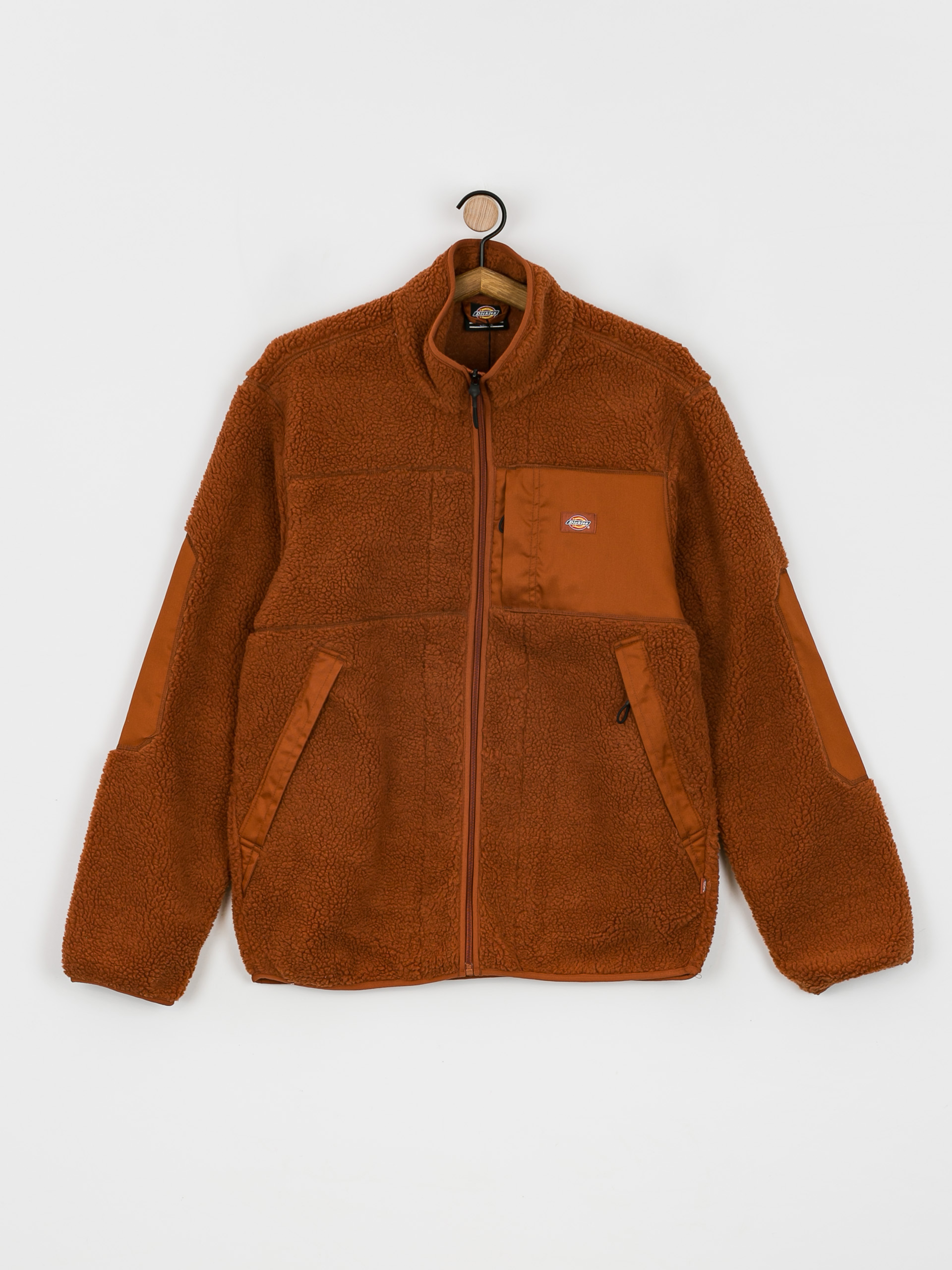 Férfi Dickies Red Chute Sherpa Polár pulóver (gingerbread)