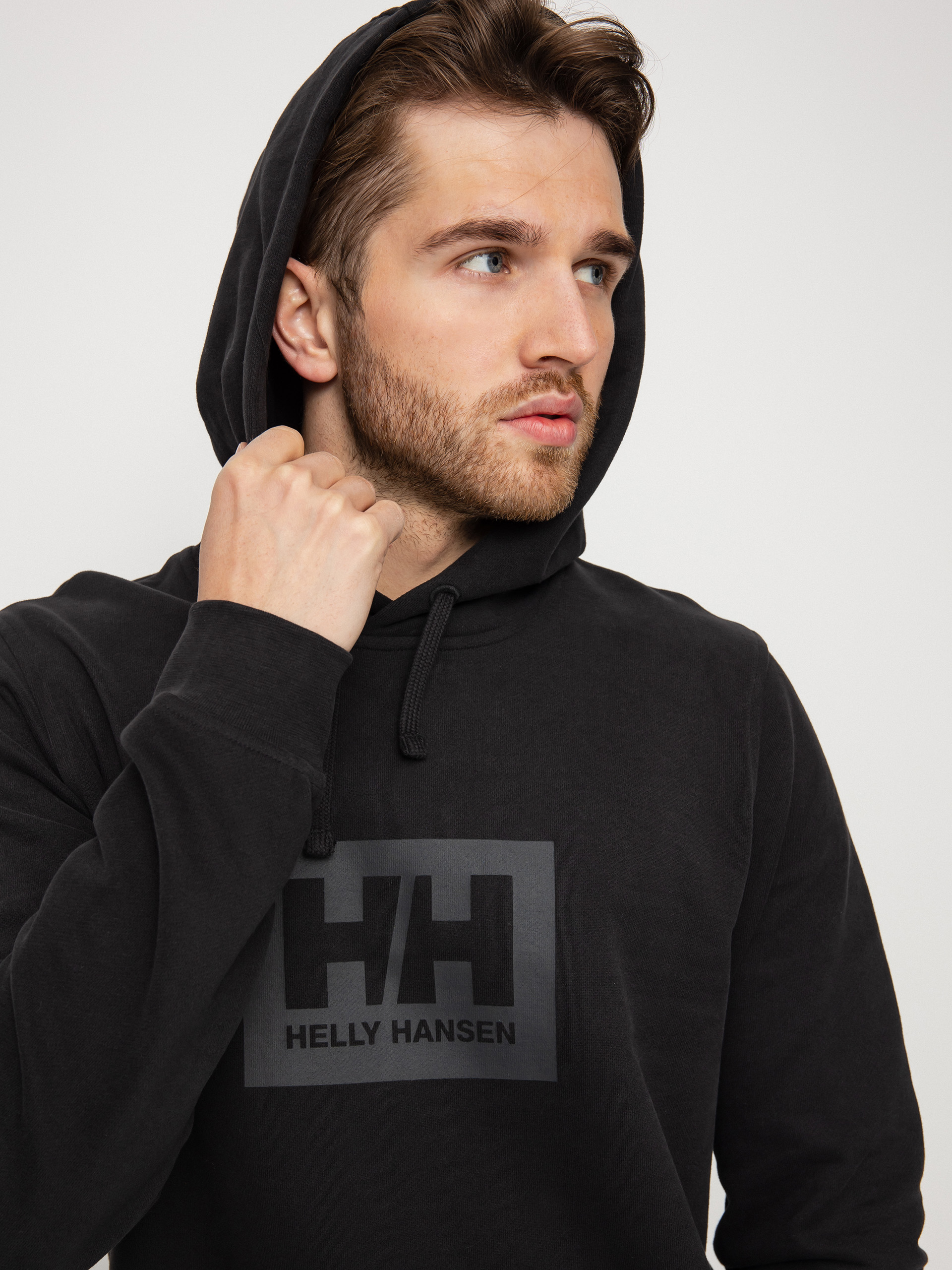Helly Hansen Box HD Kapucnis pulóver (black)