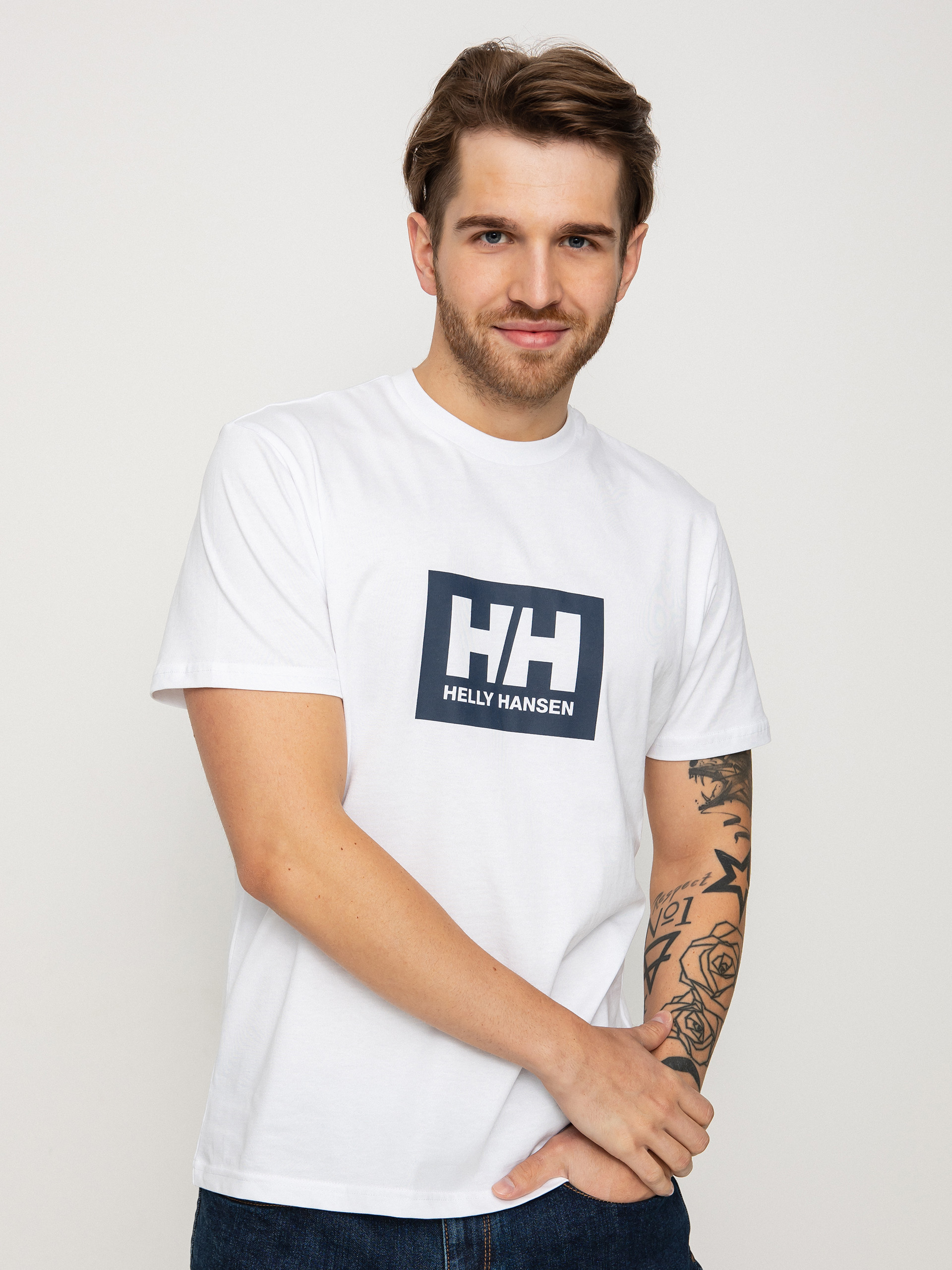 Helly Hansen Box póló (white)
