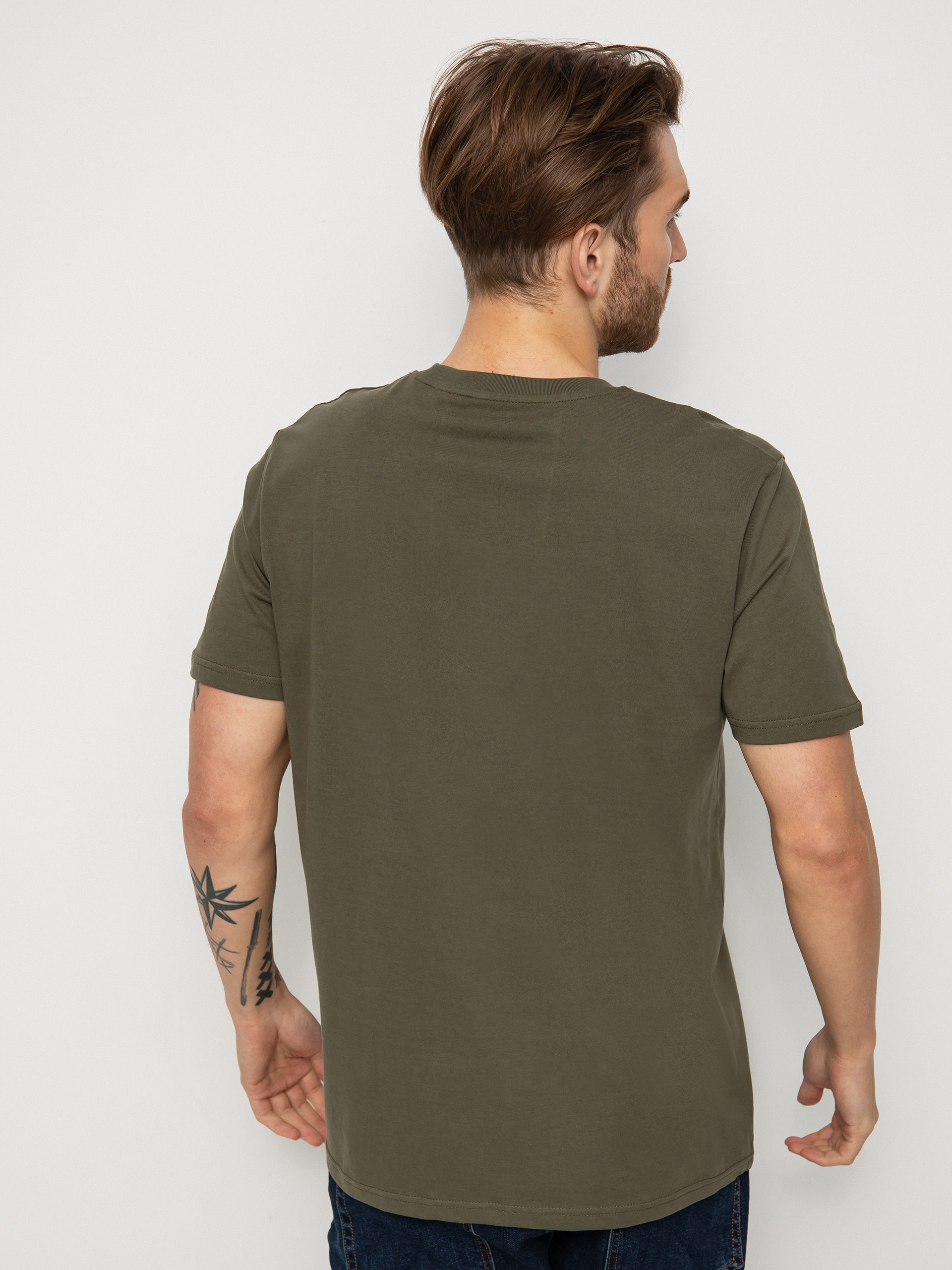 Circa Icon Track Póló (military green/white)