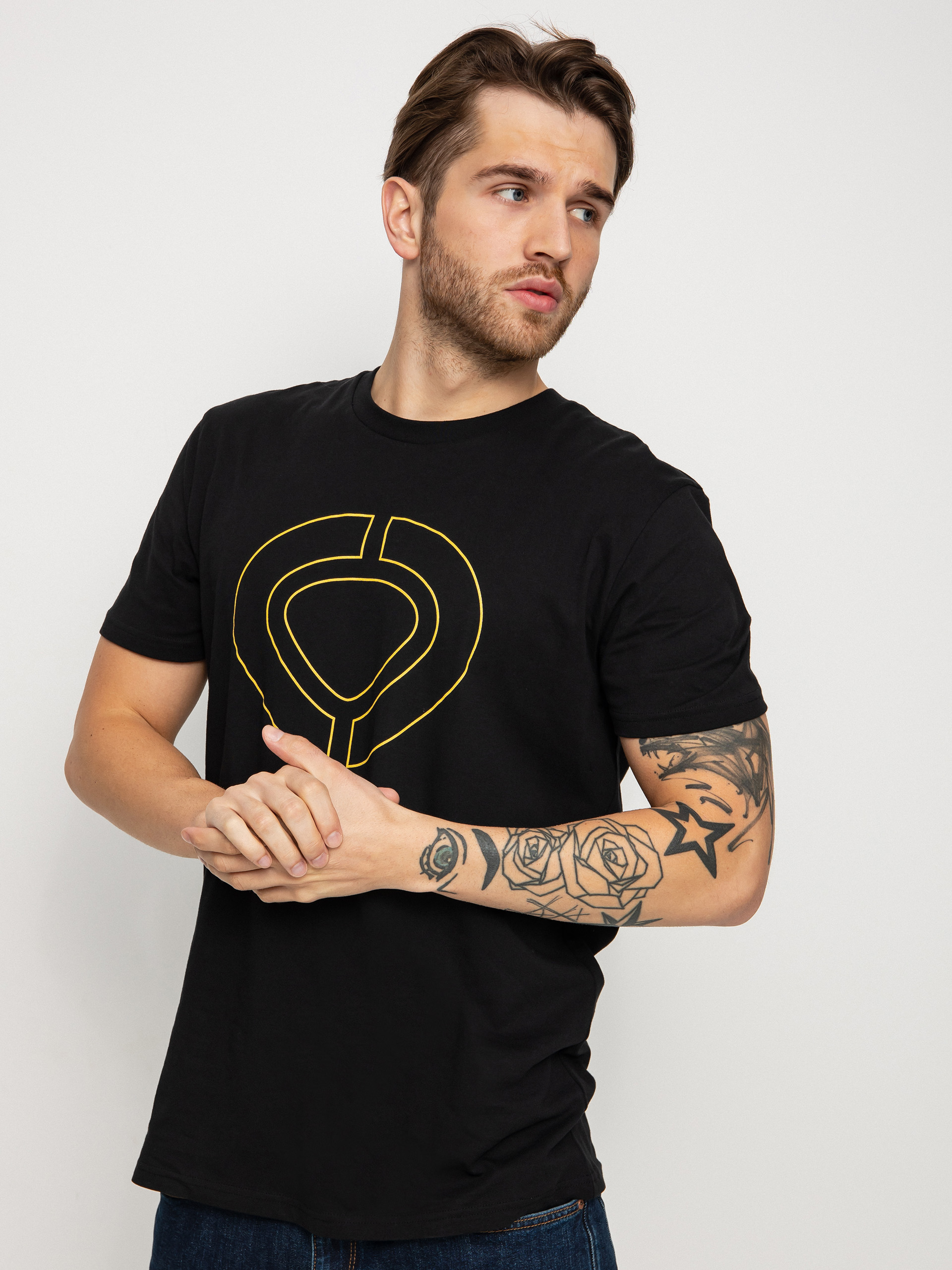 Circa Icon Track Póló (black/gold)