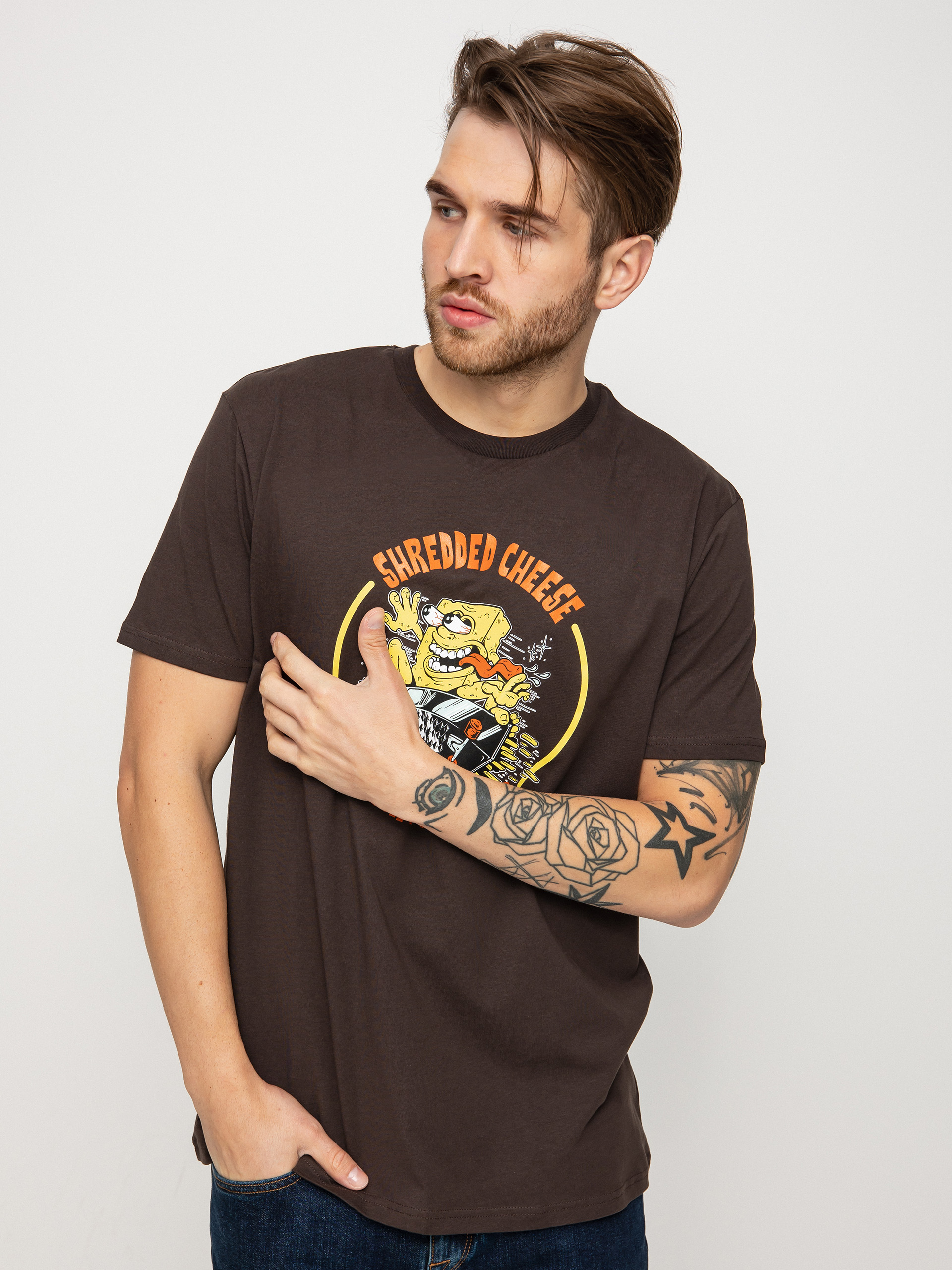 Circa Shredded Cheese Póló (chocolate)