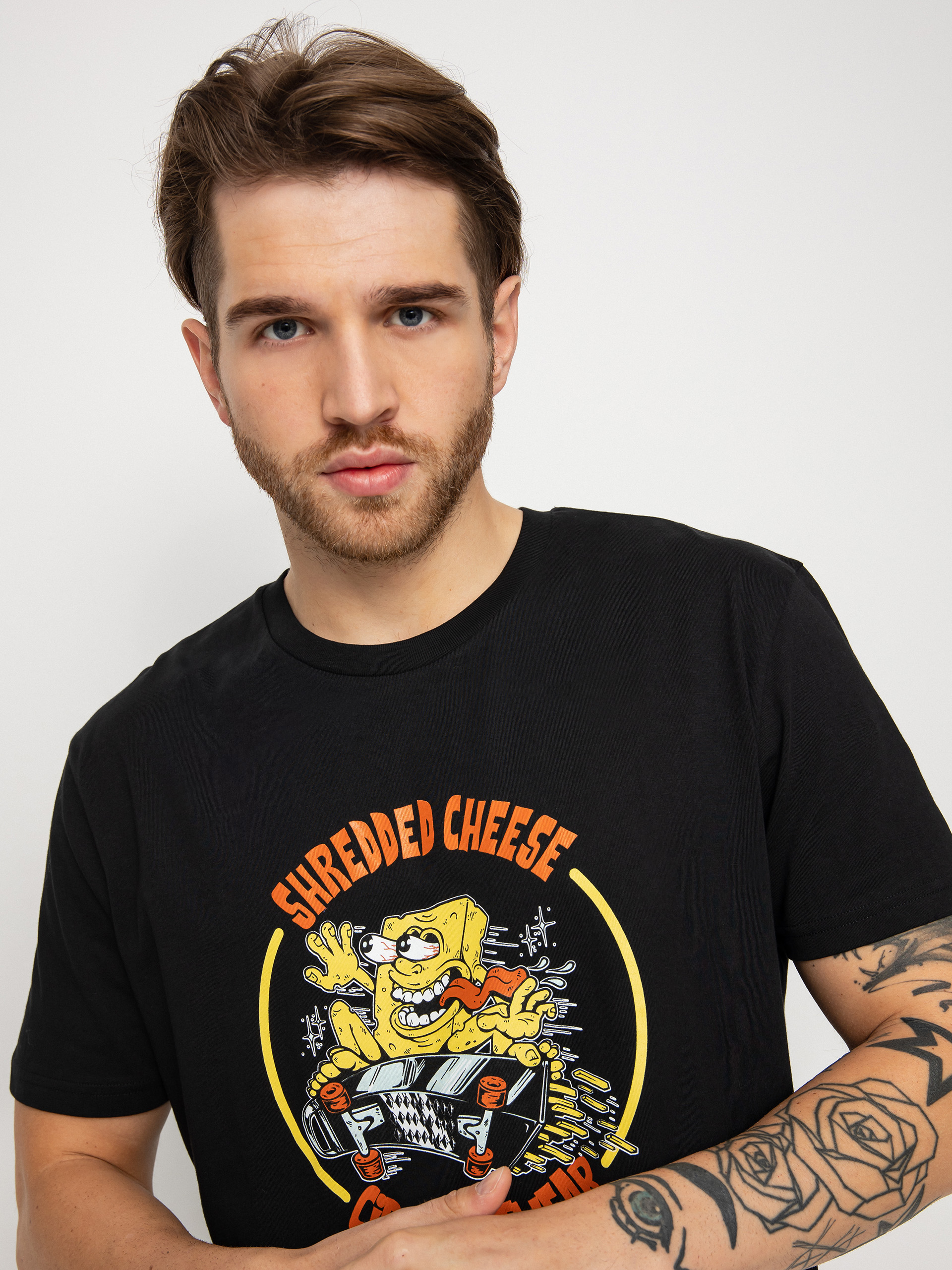 Circa Shredded Cheese Póló (black)