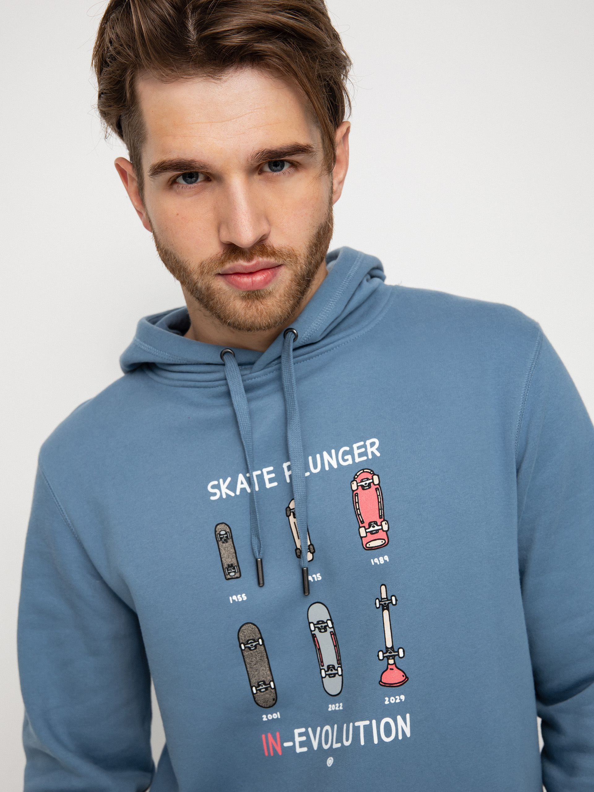 Circa Plunger Pulóver (nordic blue)