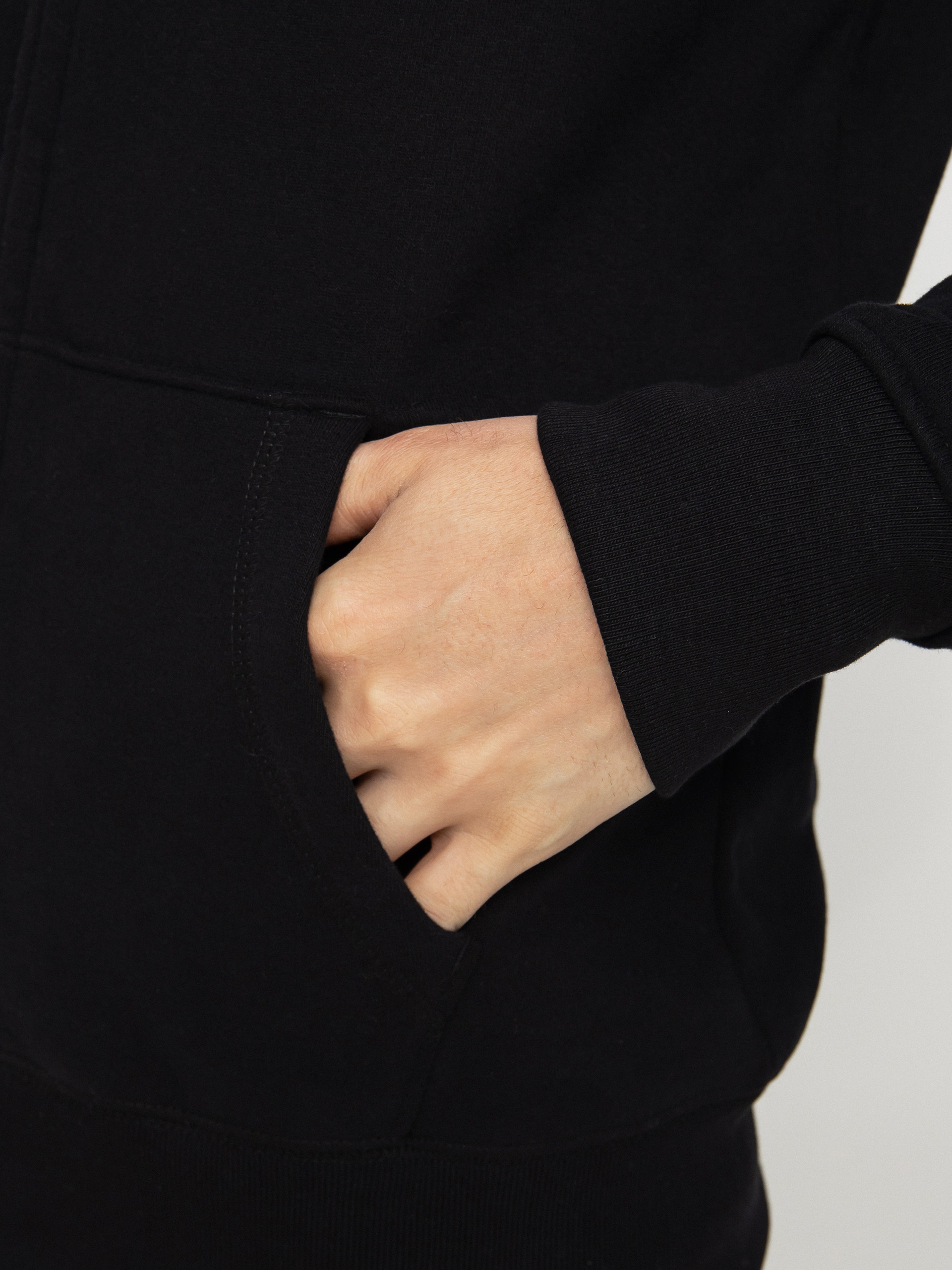 Circa Shr Cheese Zip Pulóver (black)