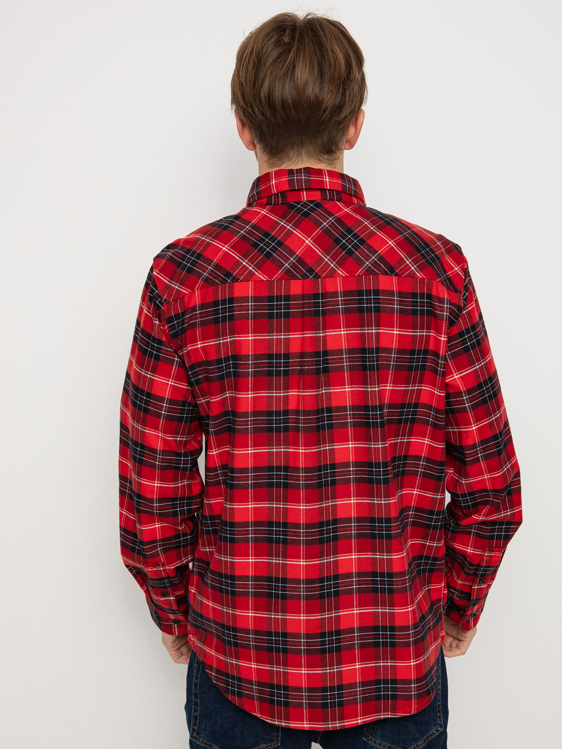 Burton Favorite Flannel Ing (tomato bradley plaid)