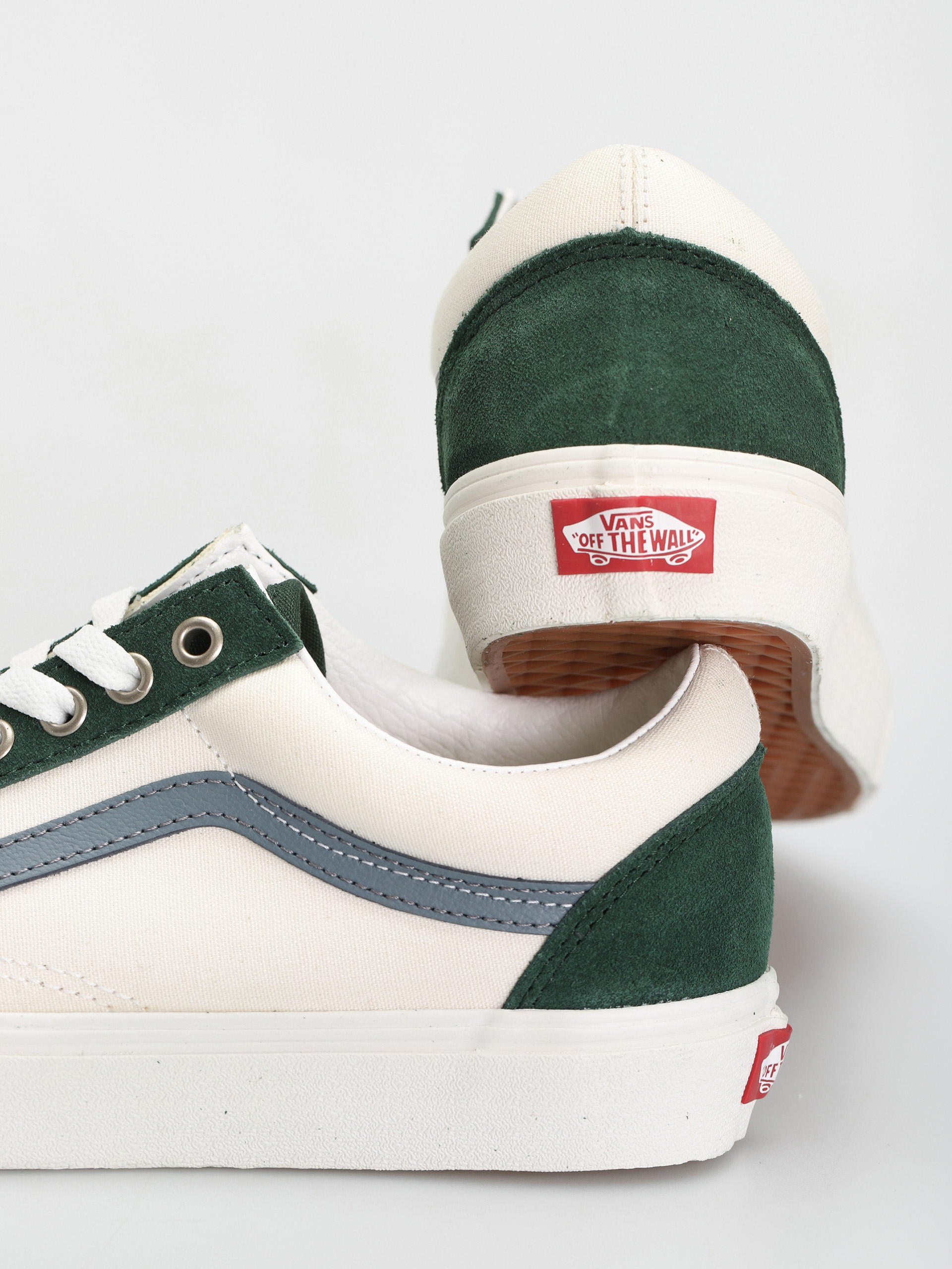 Vans Old Skool Cipők (varsity canvas blue/green)