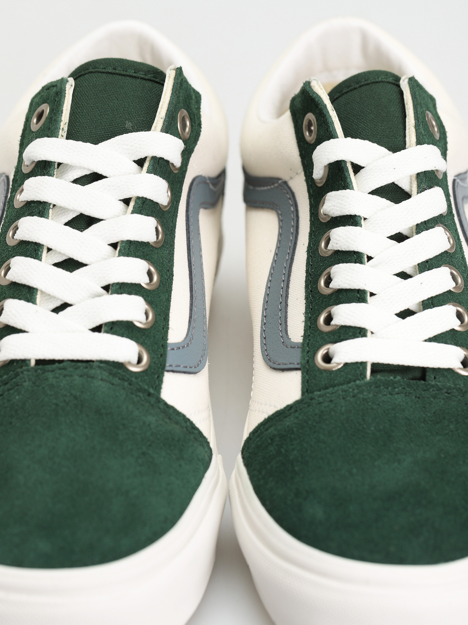 Vans Old Skool Cipők (varsity canvas blue/green)