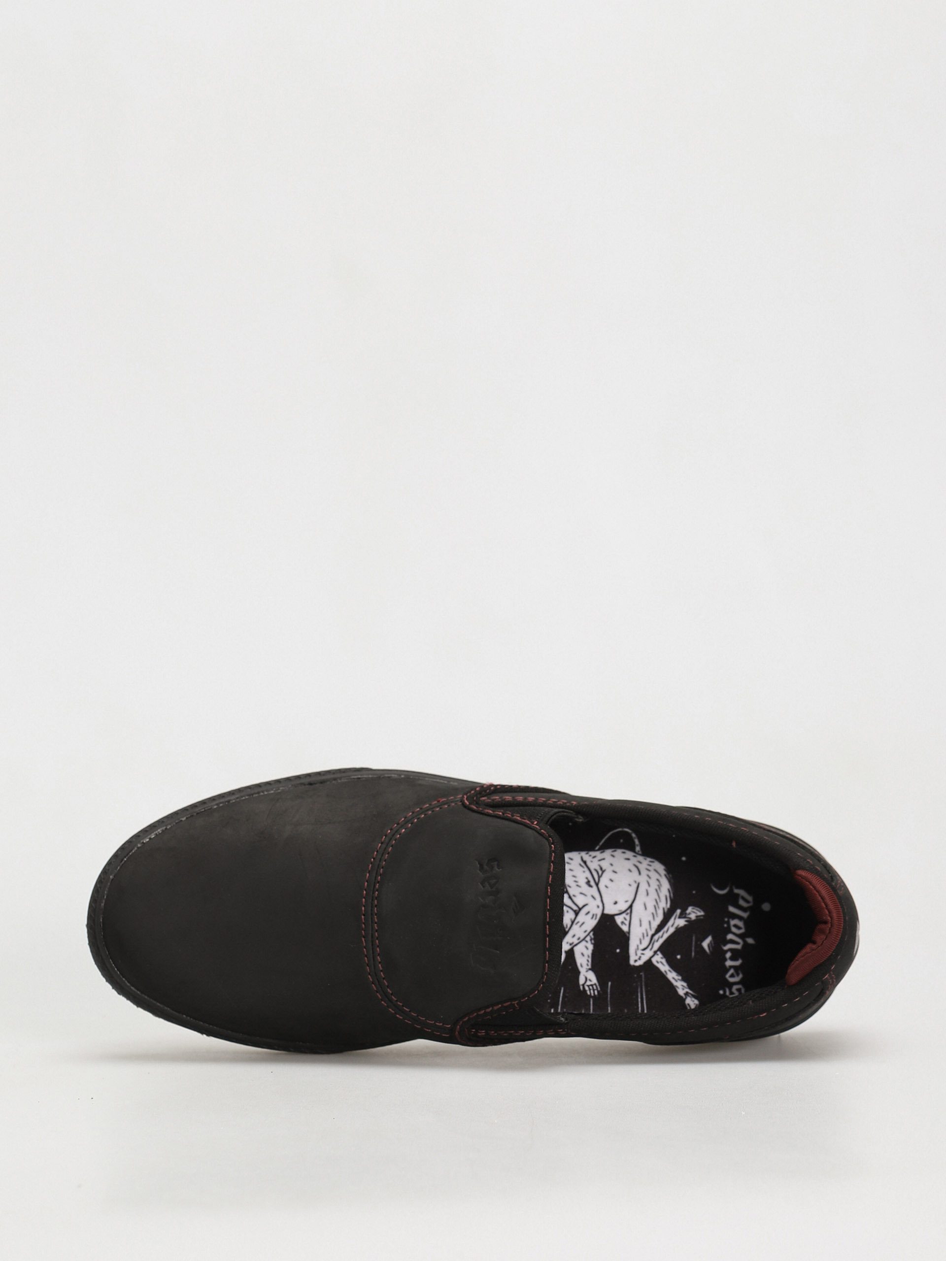 Emerica Wino G6 Slip Cup Cipők (black/black/red)