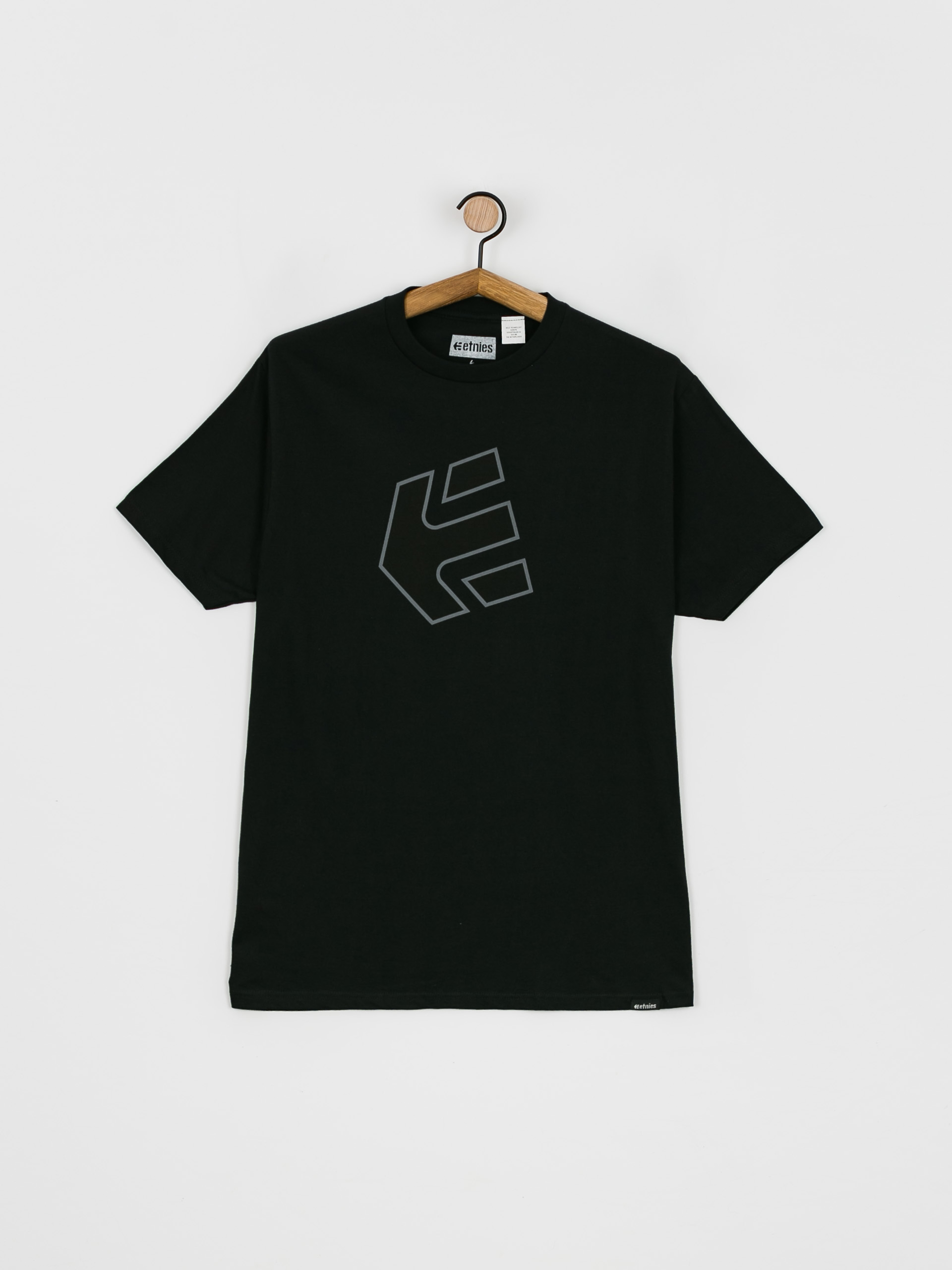 Etnies Crank Póló (black/charcoal)