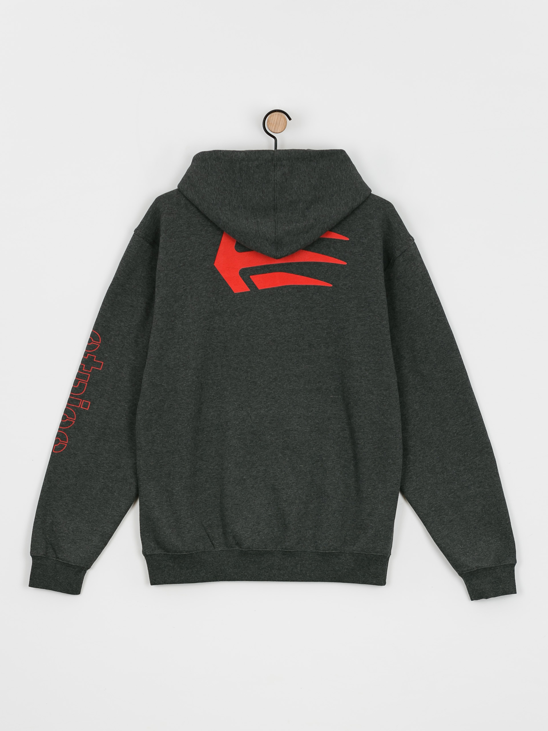 Etnies Joslin HD Kapucnis pulóver (grey/red)