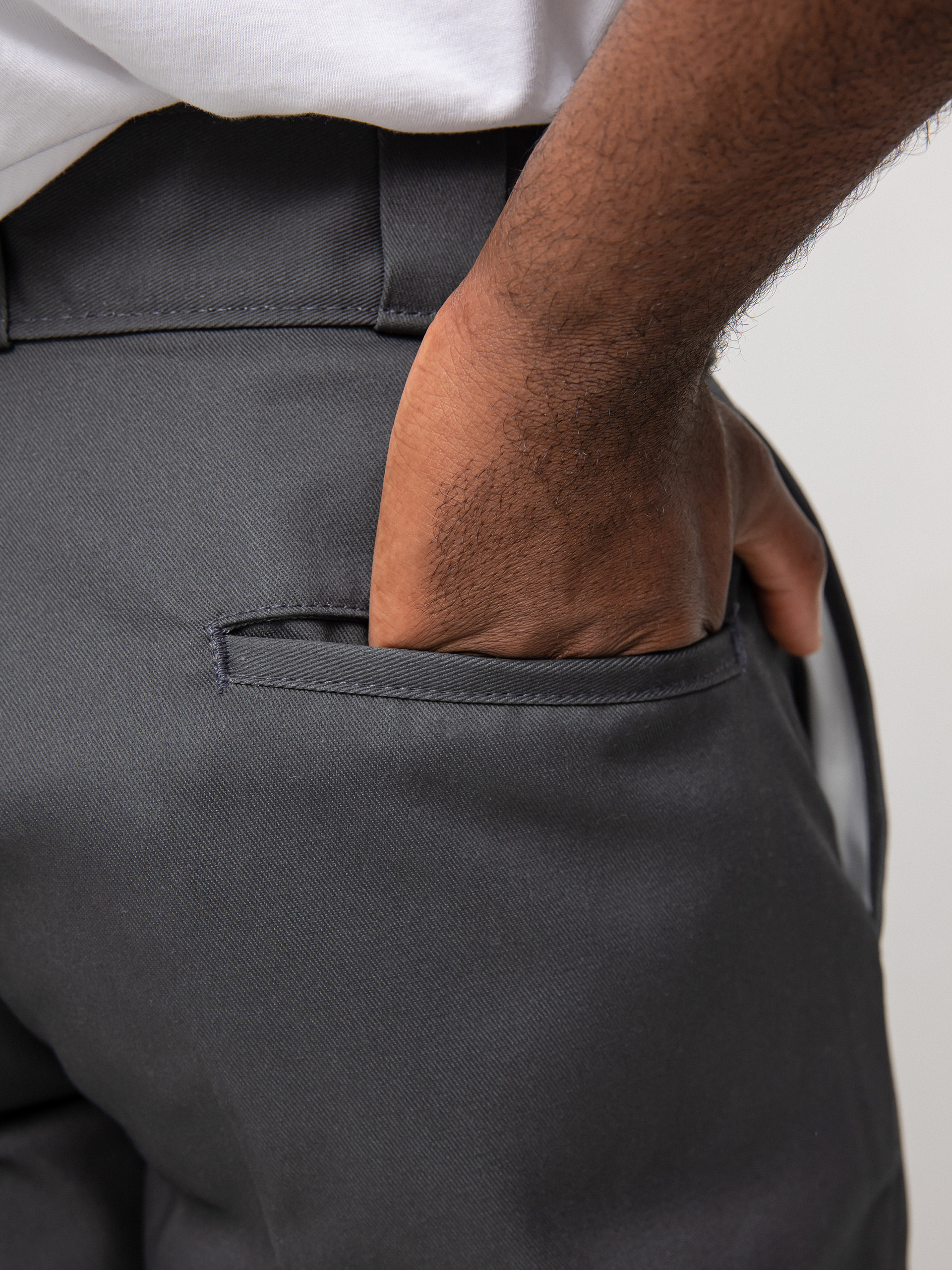 Dickies Double Knee Kisnadrág (charcoal grey)