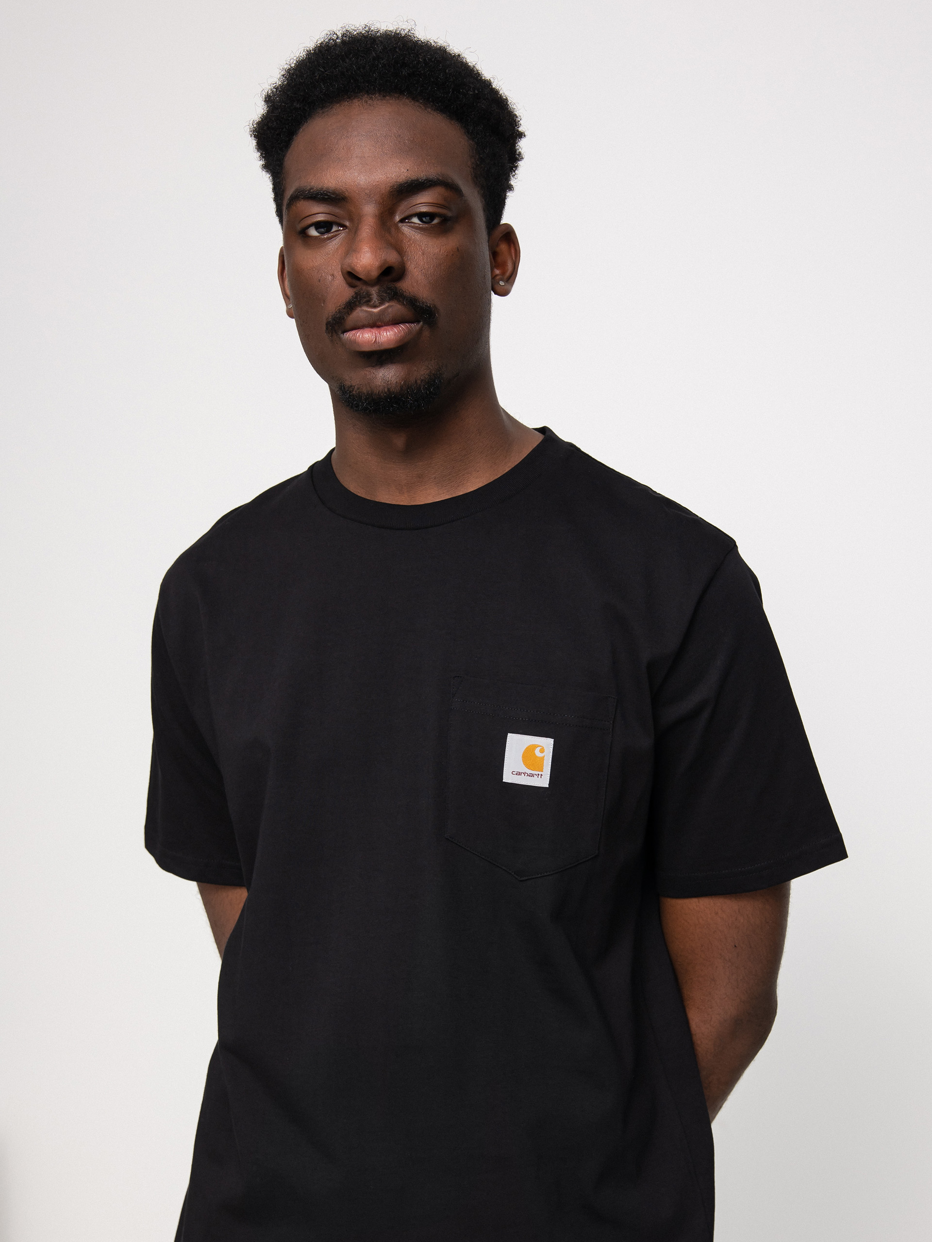 Carhartt WIP Pocket Pu00f3lu00f3 (black)