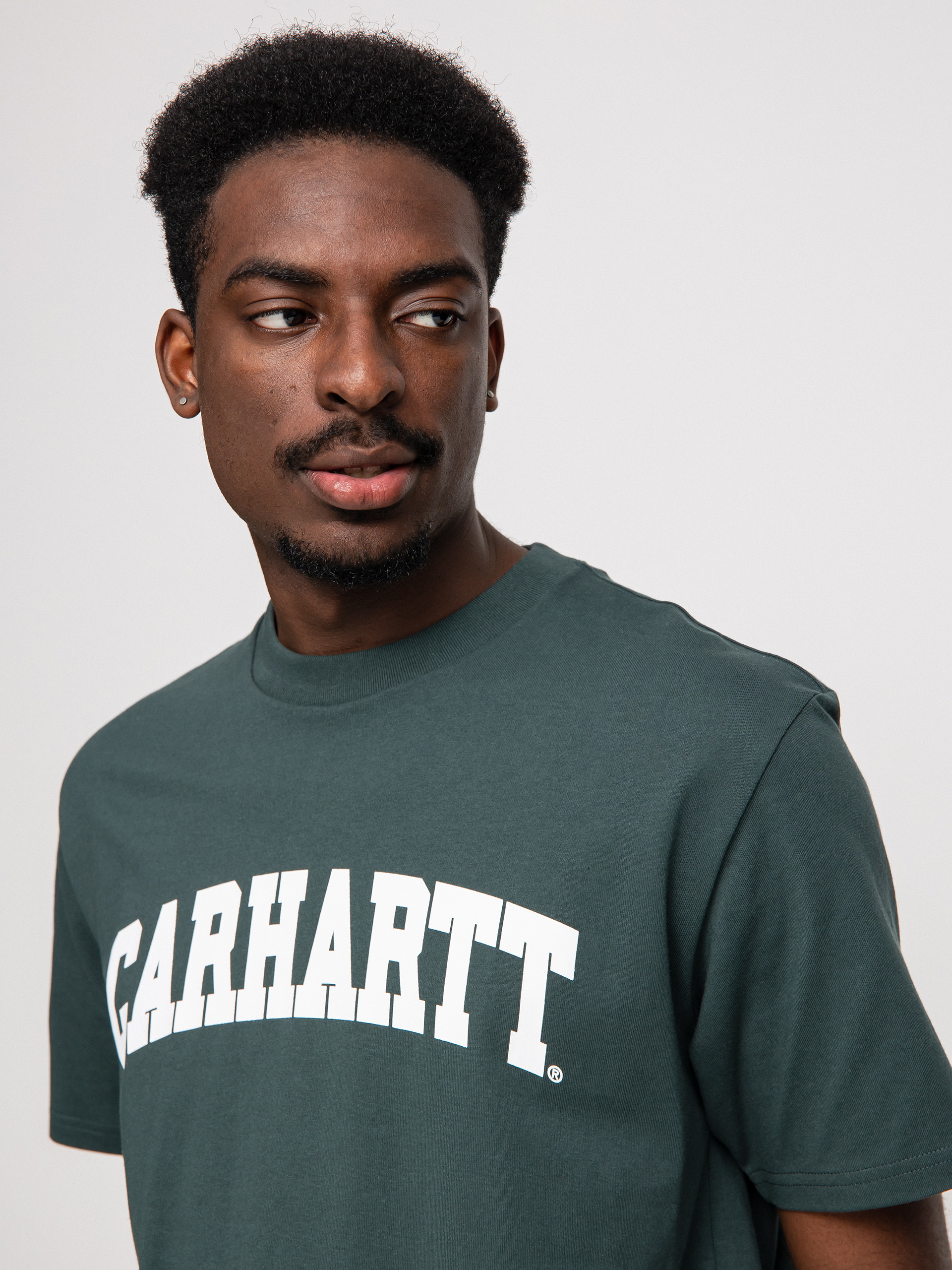 Carhartt WIP University póló (juniper/white)