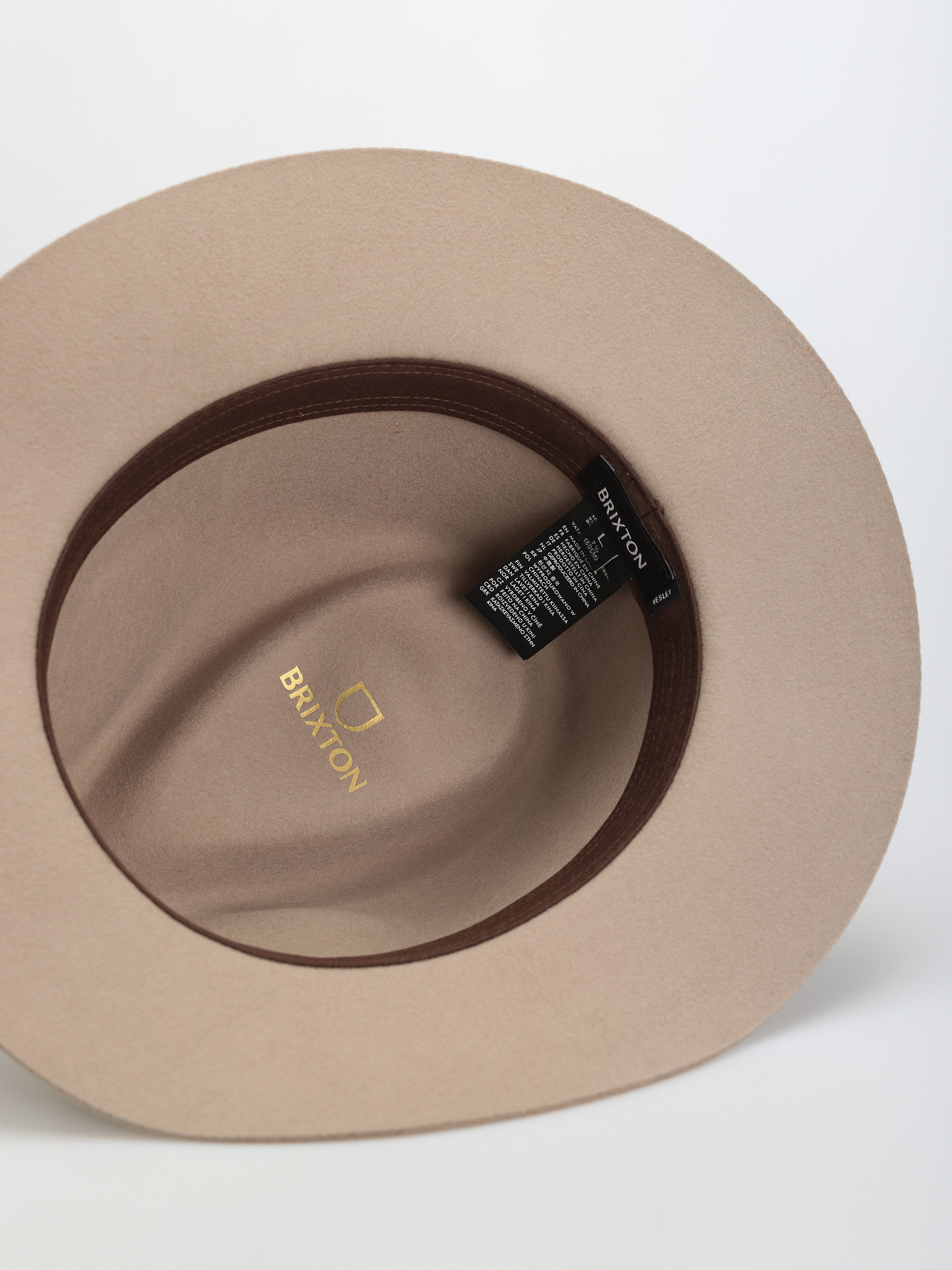 Brixton Wesley Fedora Kalap (safari)