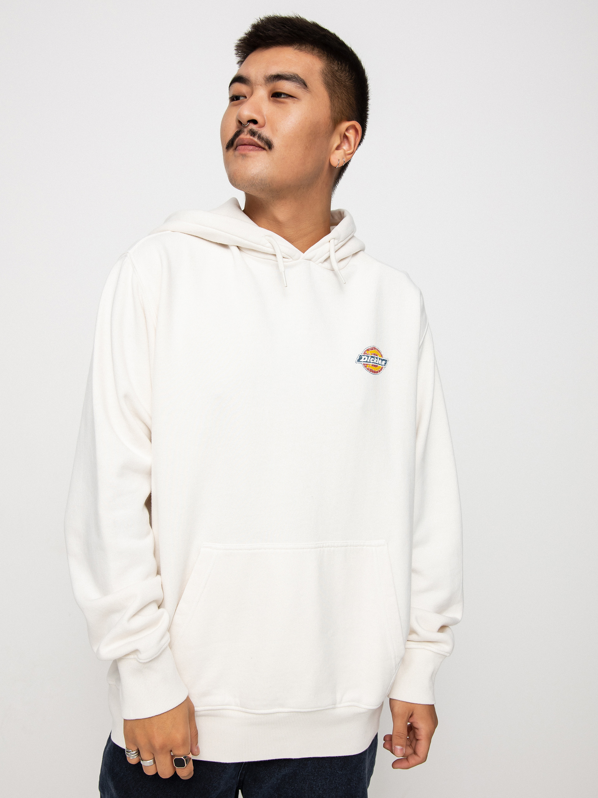 Dickies Icon Washed HD Kapucnis pulóver (ecru)