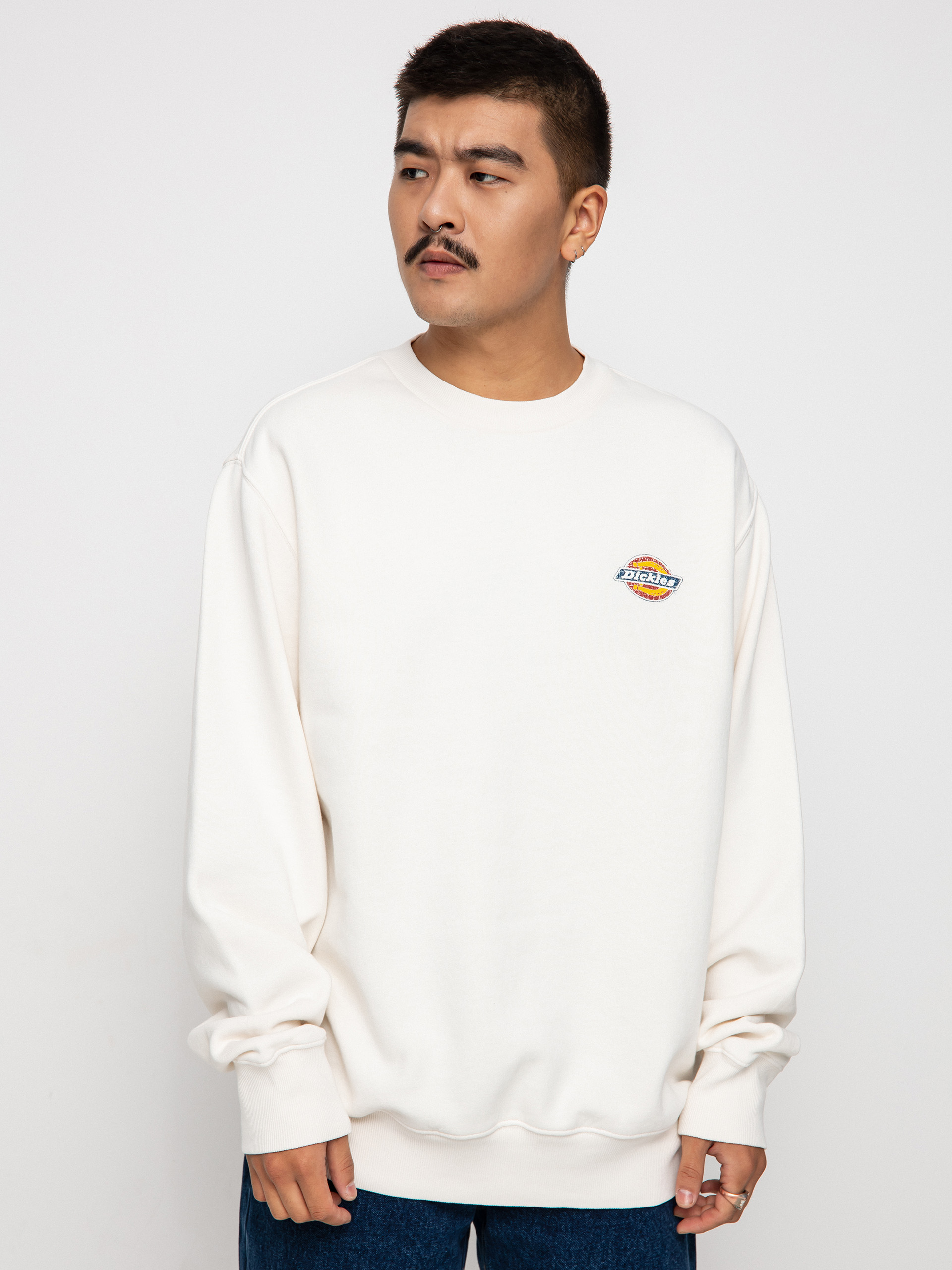 Dickies Icon Washed Pulóver (ecru)