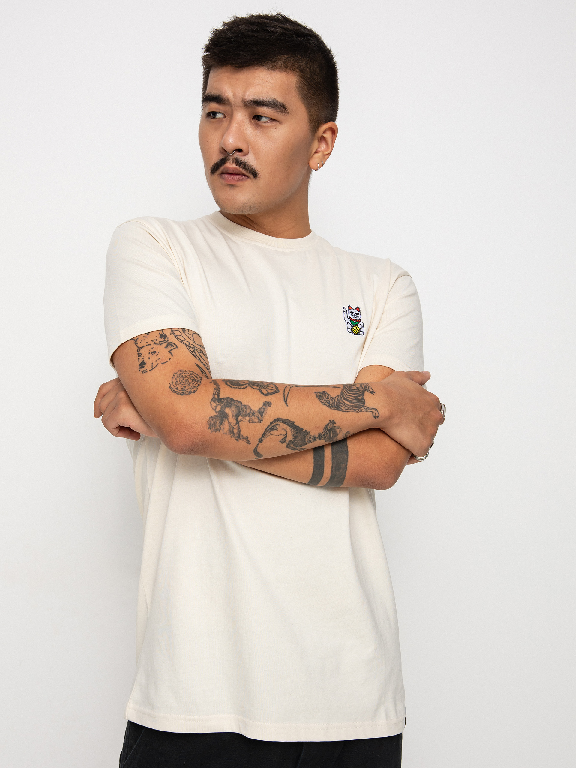 Iriedaily Bye Bye póló (undyed)