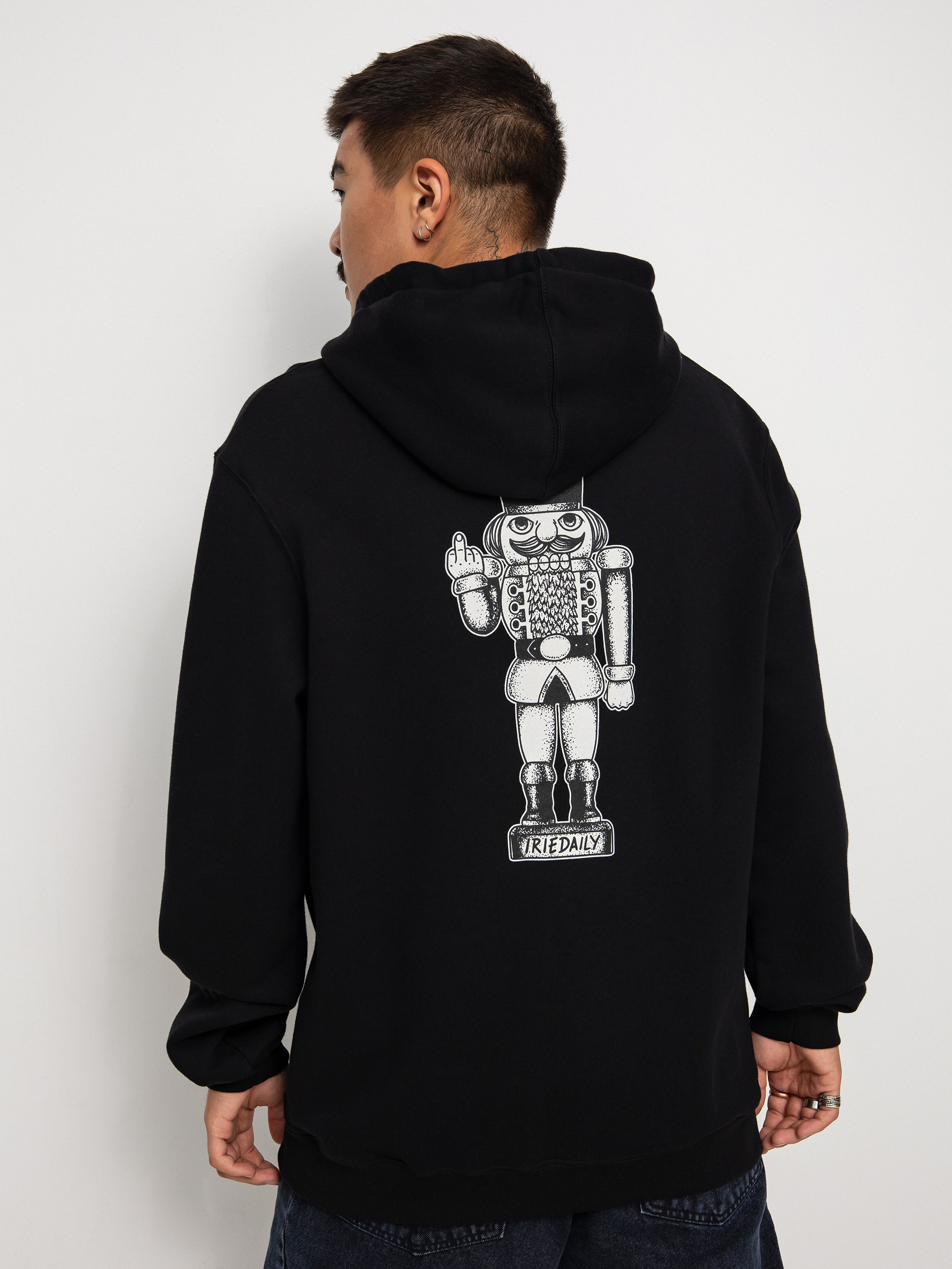 Iriedaily z kapturem Nutcrax Pulóver (black)