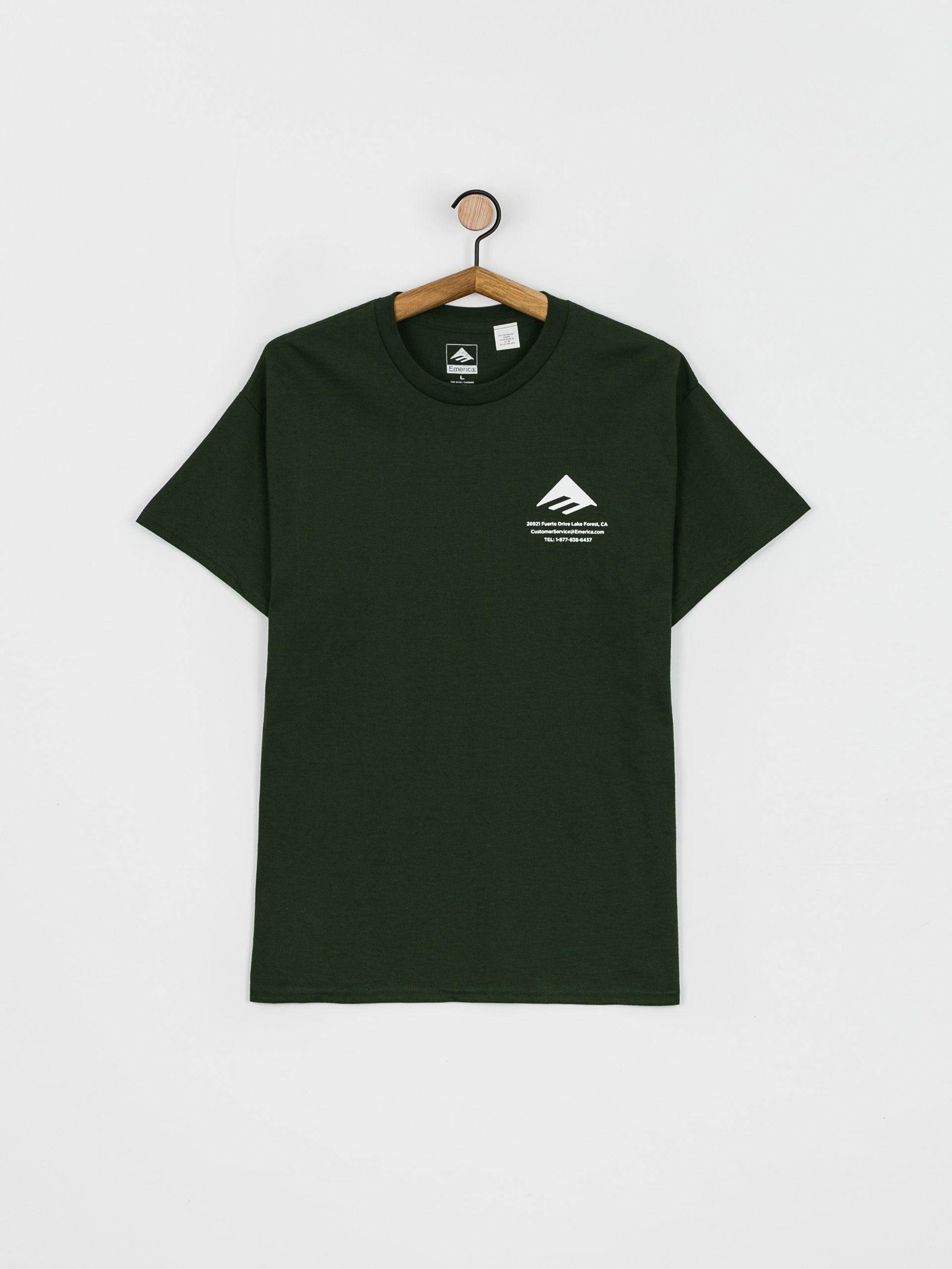 Emerica Logo Lockup Ujjatlan felső (forrest)