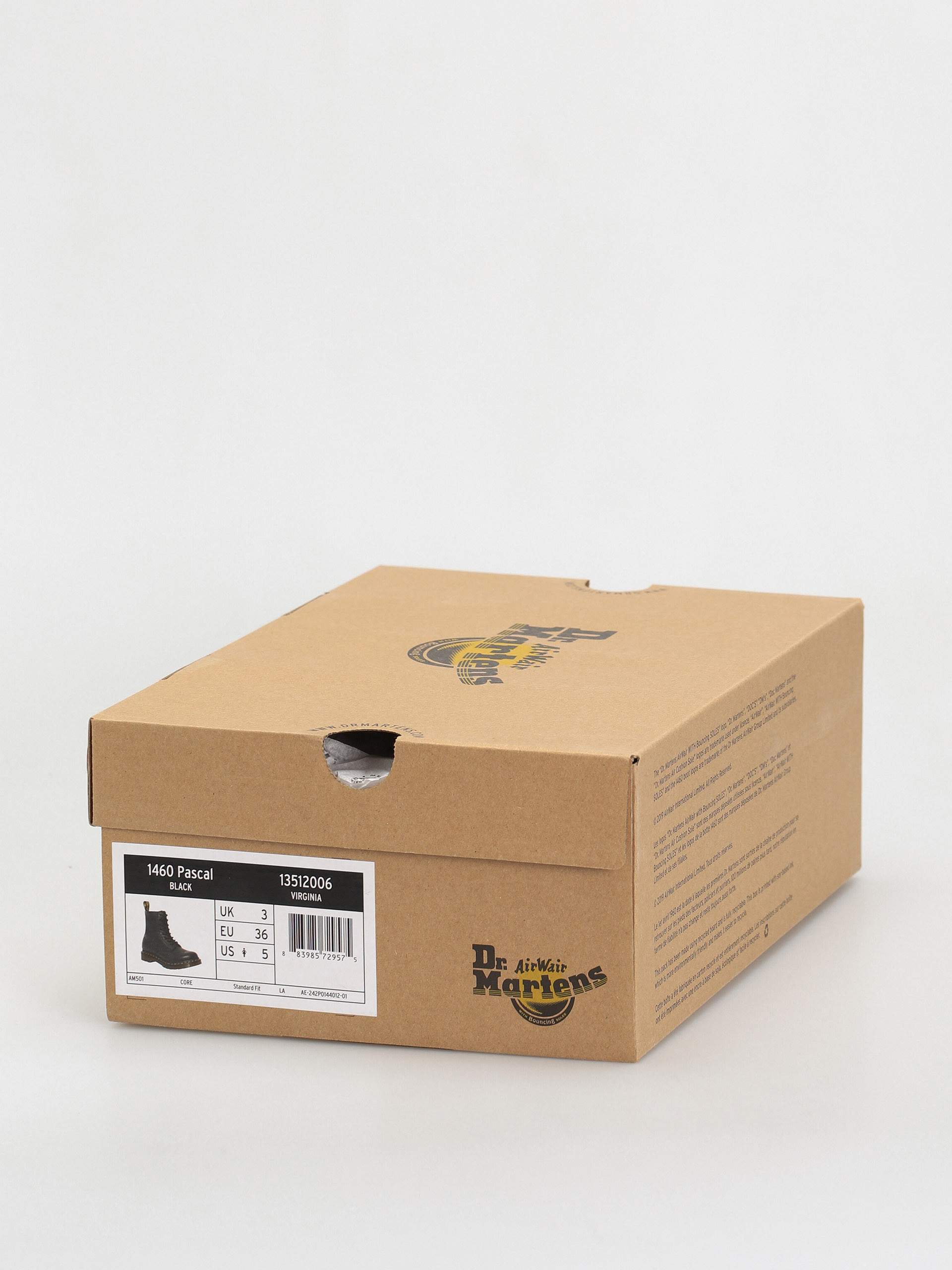 Dr. Martens 1460 Pascal Cipők Wmn (black virginia)