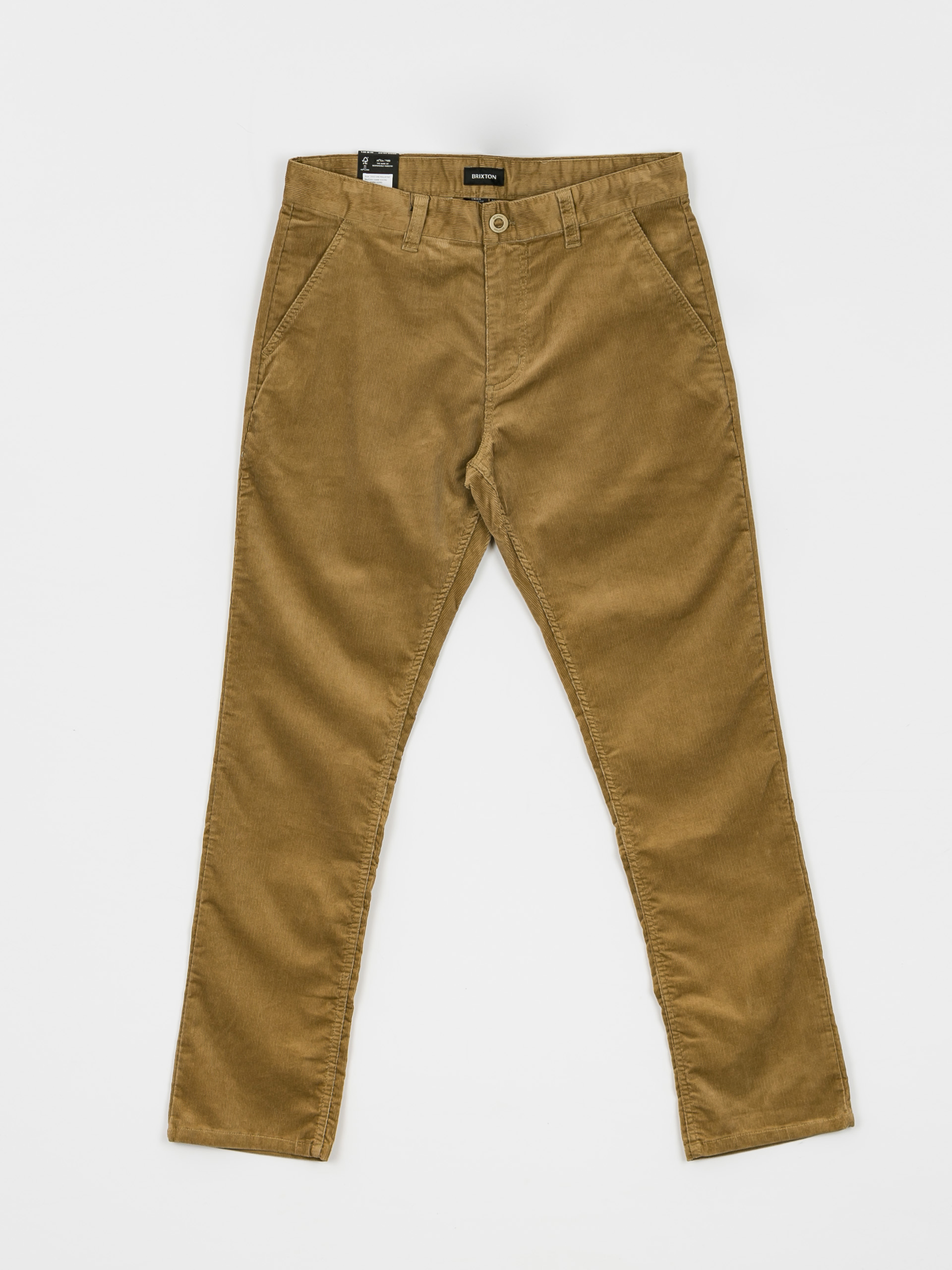 Brixton Choice Chino Regular Kisnadrág (khaki cord)