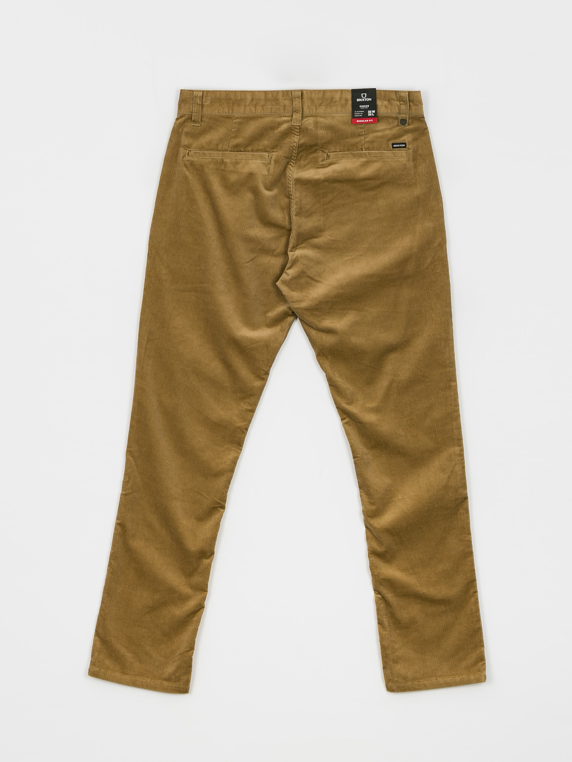 Brixton Choice Chino Regular Kisnadrág (khaki cord)