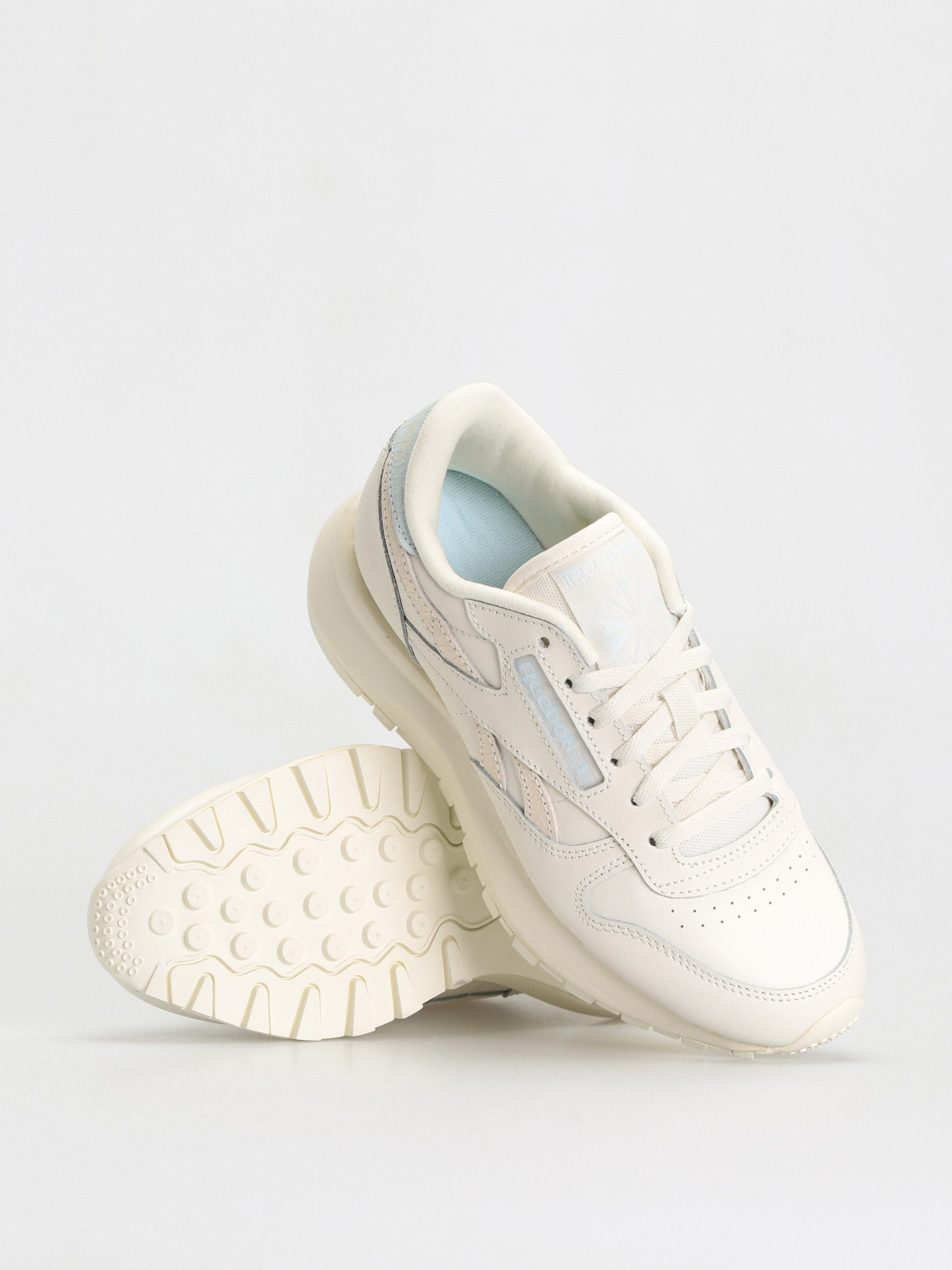 Reebok Classic Leather Sp Cipők Wmn (chalk/chalk/glablu)