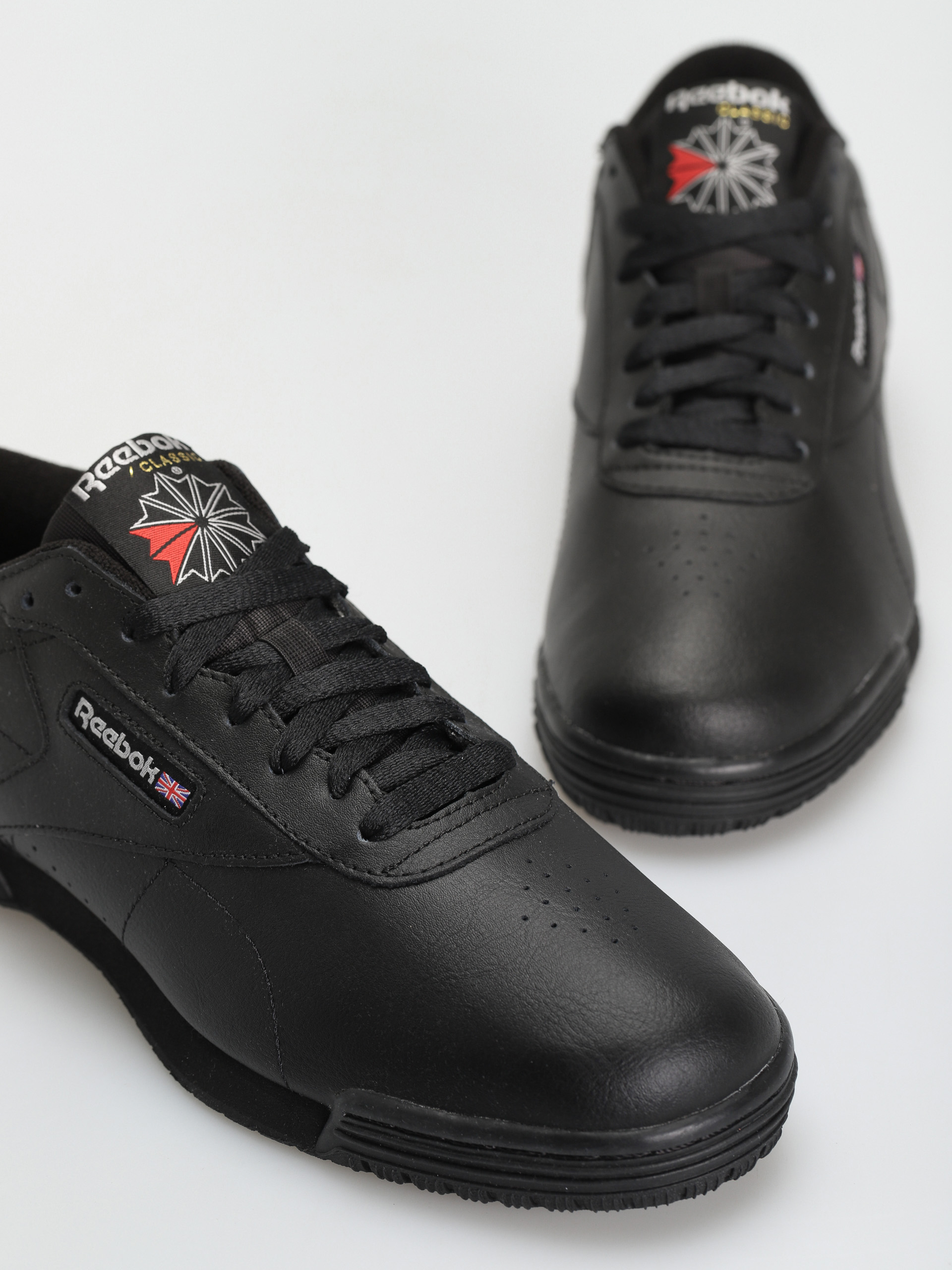 Reebok Ex O Fit Lo Clean Logo Int Cipők (black/silver/silver)