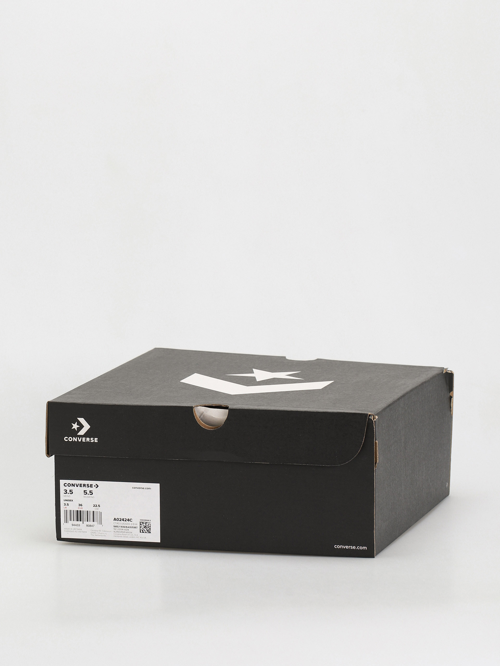 Converse Chuck Taylor All Star Lugged 2.0 Hi Cipők (barely rose/black)