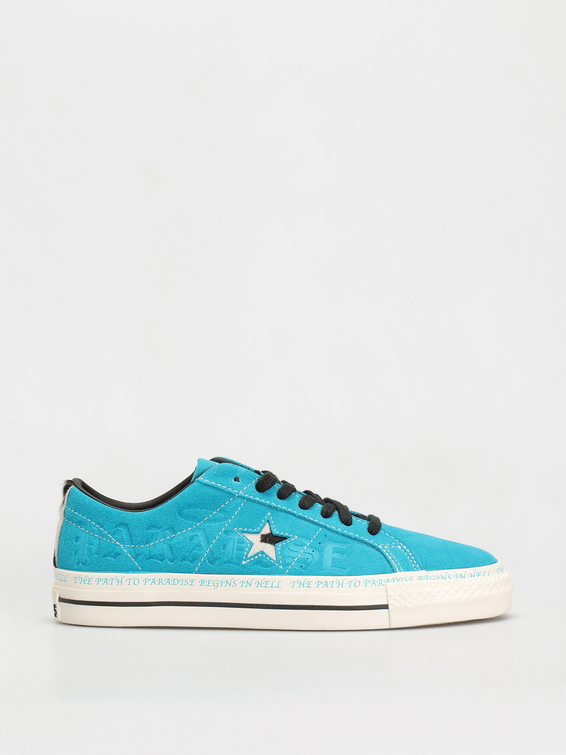 Converse One Star Pro Ox Cipők (rapid teal/black/egret)