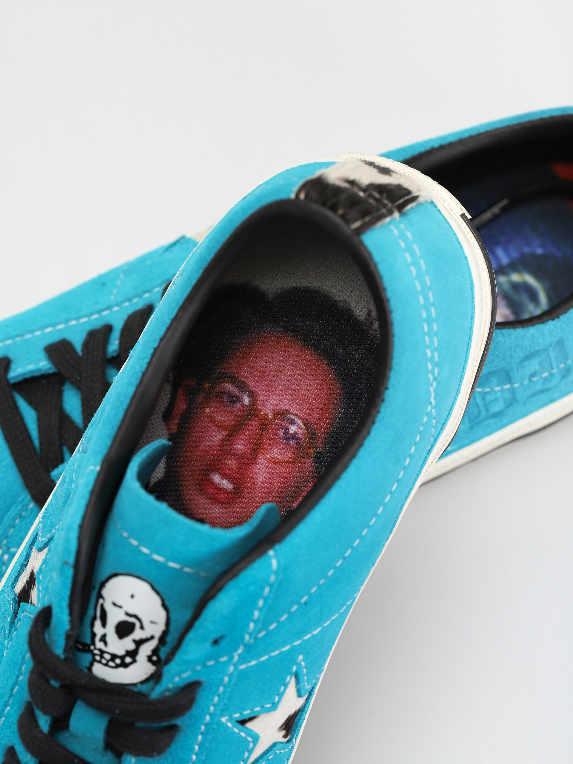 Converse One Star Pro Ox Cipők (rapid teal/black/egret)