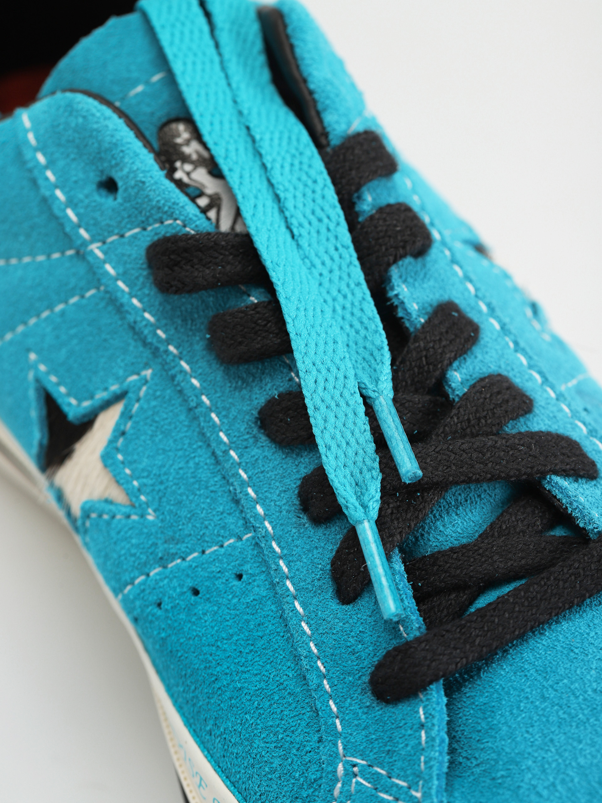 Converse One Star Pro Ox Cipők (rapid teal/black/egret)
